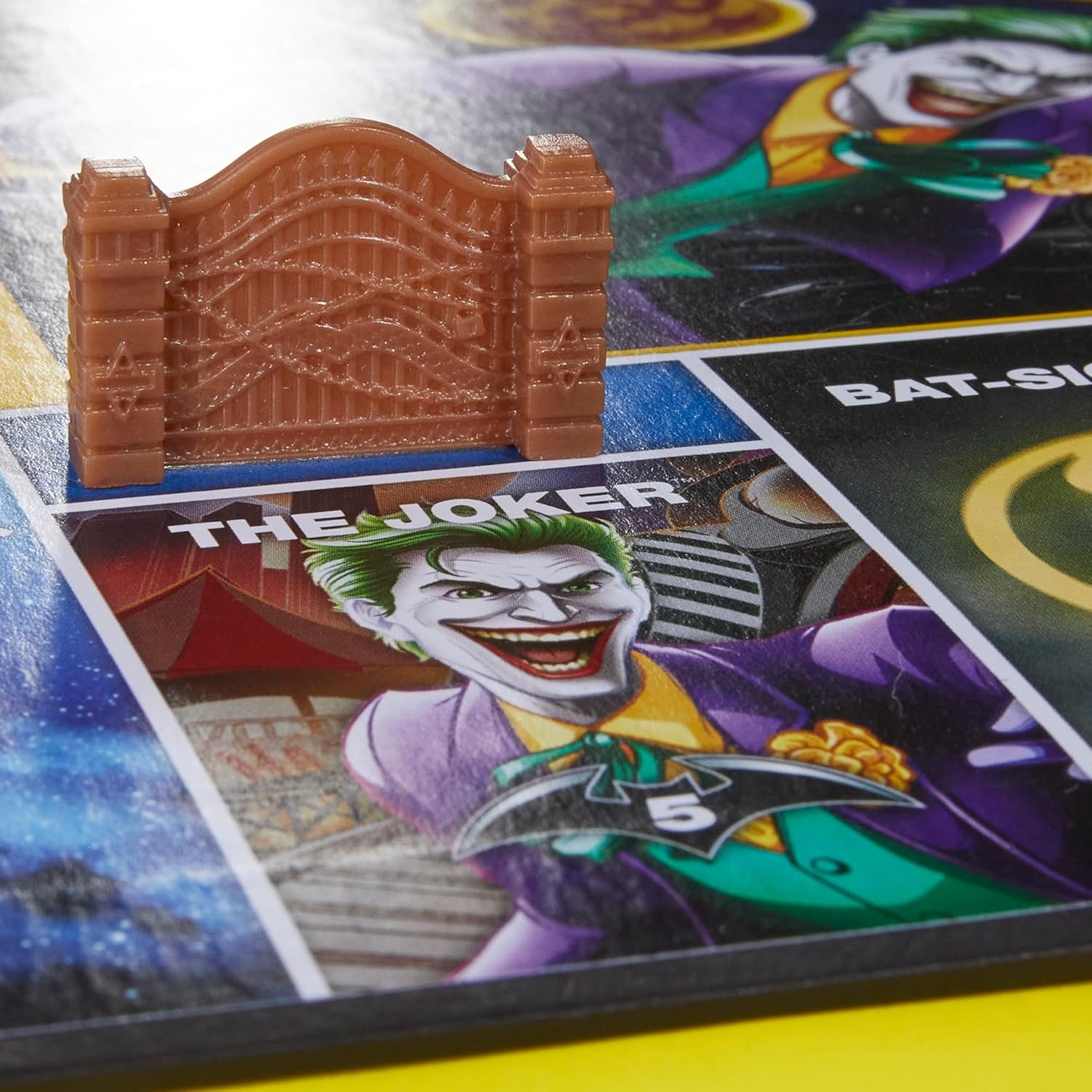 image:imageMonopoly Batman Edition Board Game Monopoly Game for Batman Fans Ages 8 and Up 2 to 4 Players Family Games Strategy Games for Kids and Adults Amazon Exclusive