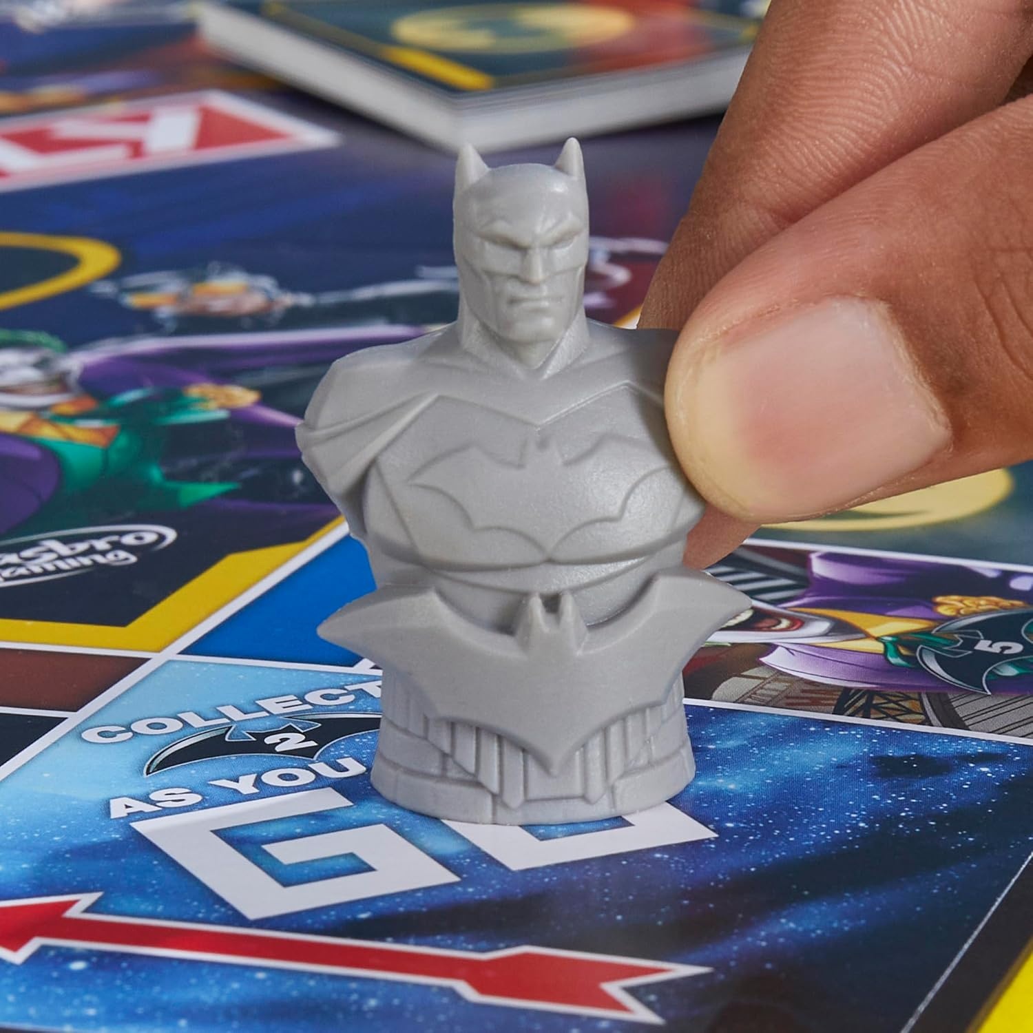 image:imageMonopoly Batman Edition Board Game Monopoly Game for Batman Fans Ages 8 and Up 2 to 4 Players Family Games Strategy Games for Kids and Adults Amazon Exclusive
