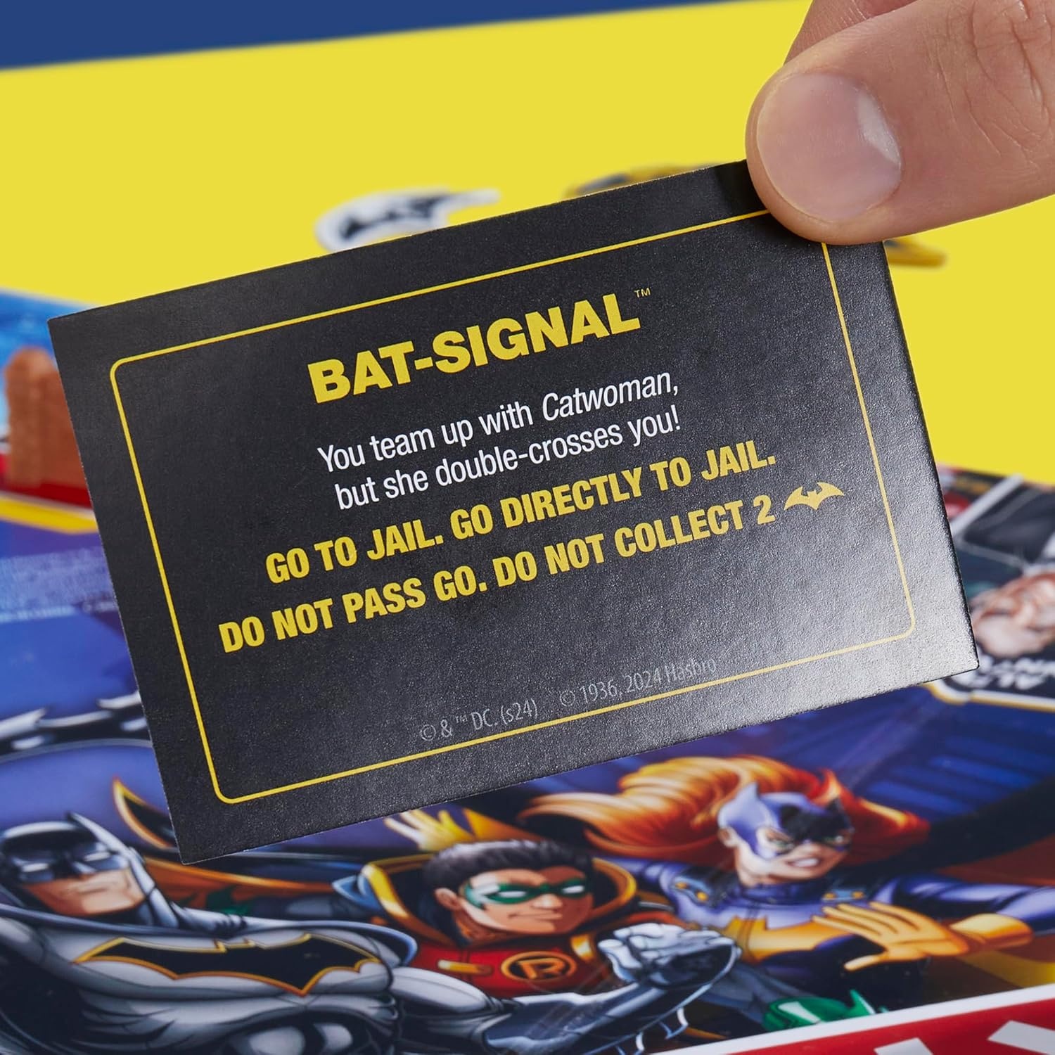 image:imageMonopoly Batman Edition Board Game Monopoly Game for Batman Fans Ages 8 and Up 2 to 4 Players Family Games Strategy Games for Kids and Adults Amazon Exclusive