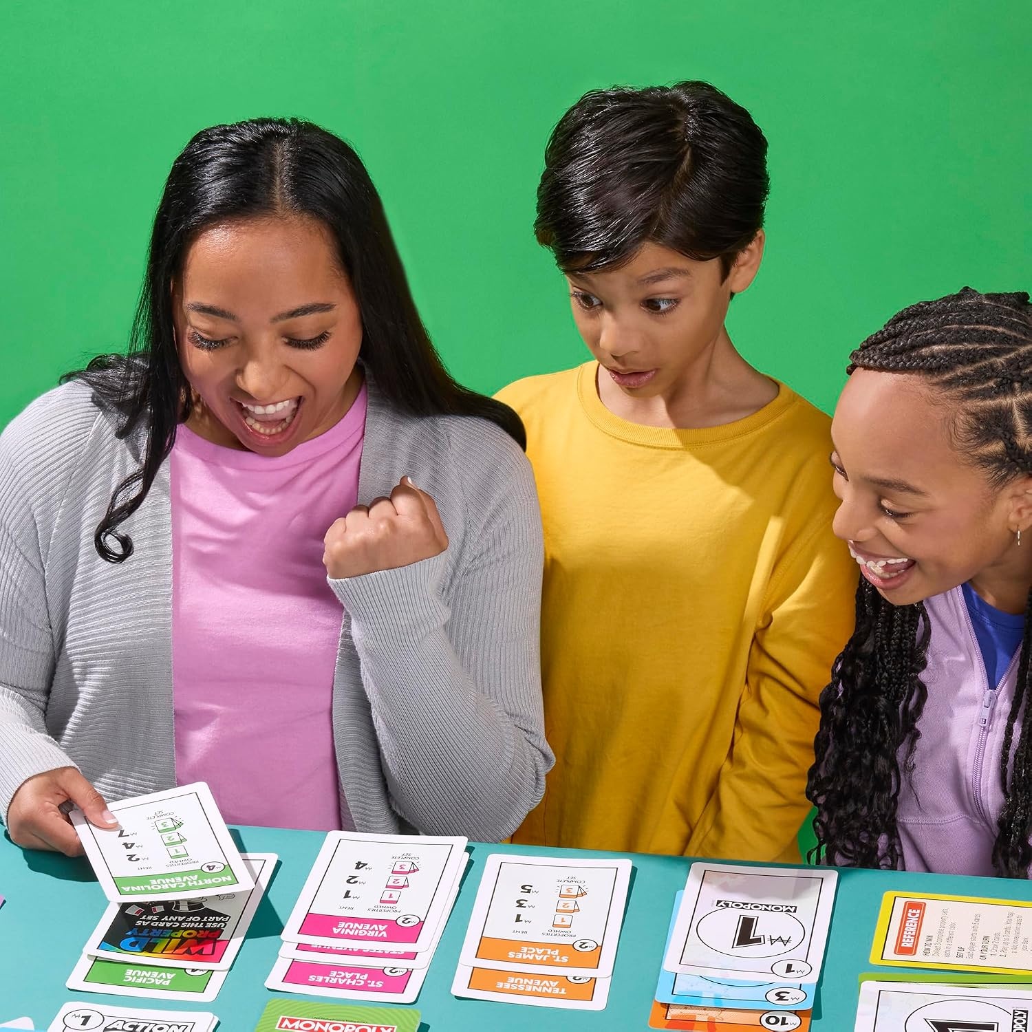 image:imageMonopoly Big Deal Card Game Oversized Giant Large Cards for Family Fun Ages 8 2 to 5 Players 15 Mins Travel Games for Kids and Adults