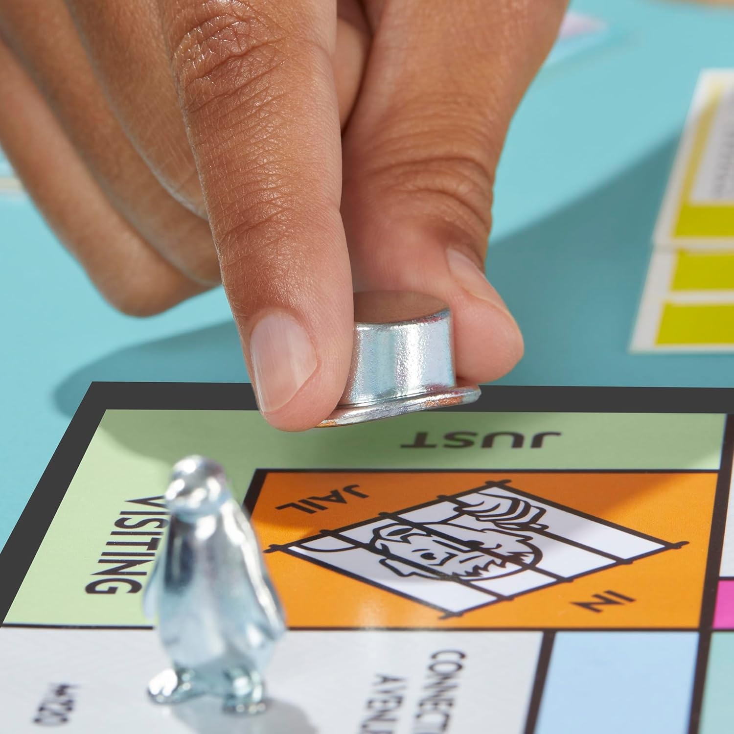 image:imageMonopoly Board Game Classic Game with Storage Tray and Larger Tokens Ages 8 2 to 6 Players Family Games for Kids and Adults Kids GiftsMonopoly