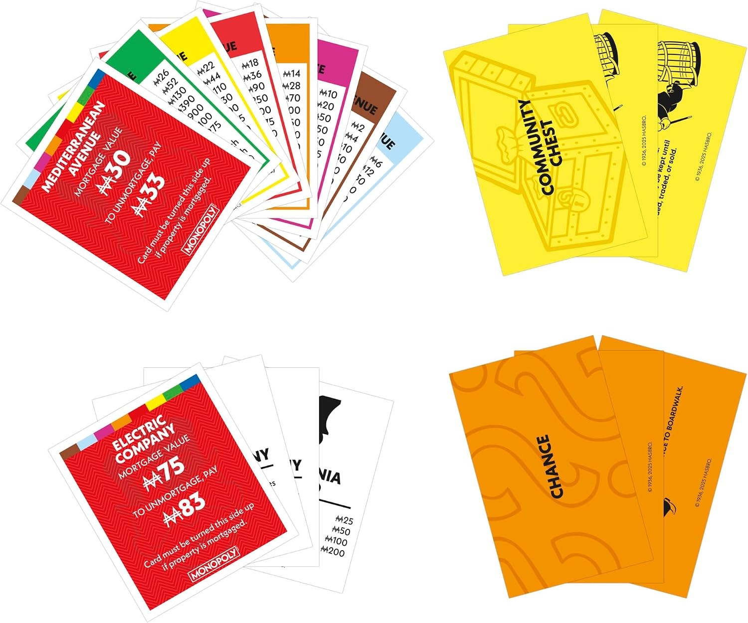 image:imageMonopoly Board Game Classic Game with Storage Tray and Larger Tokens Ages 8 2 to 6 Players Family Games for Kids and Adults Kids GiftsMonopoly