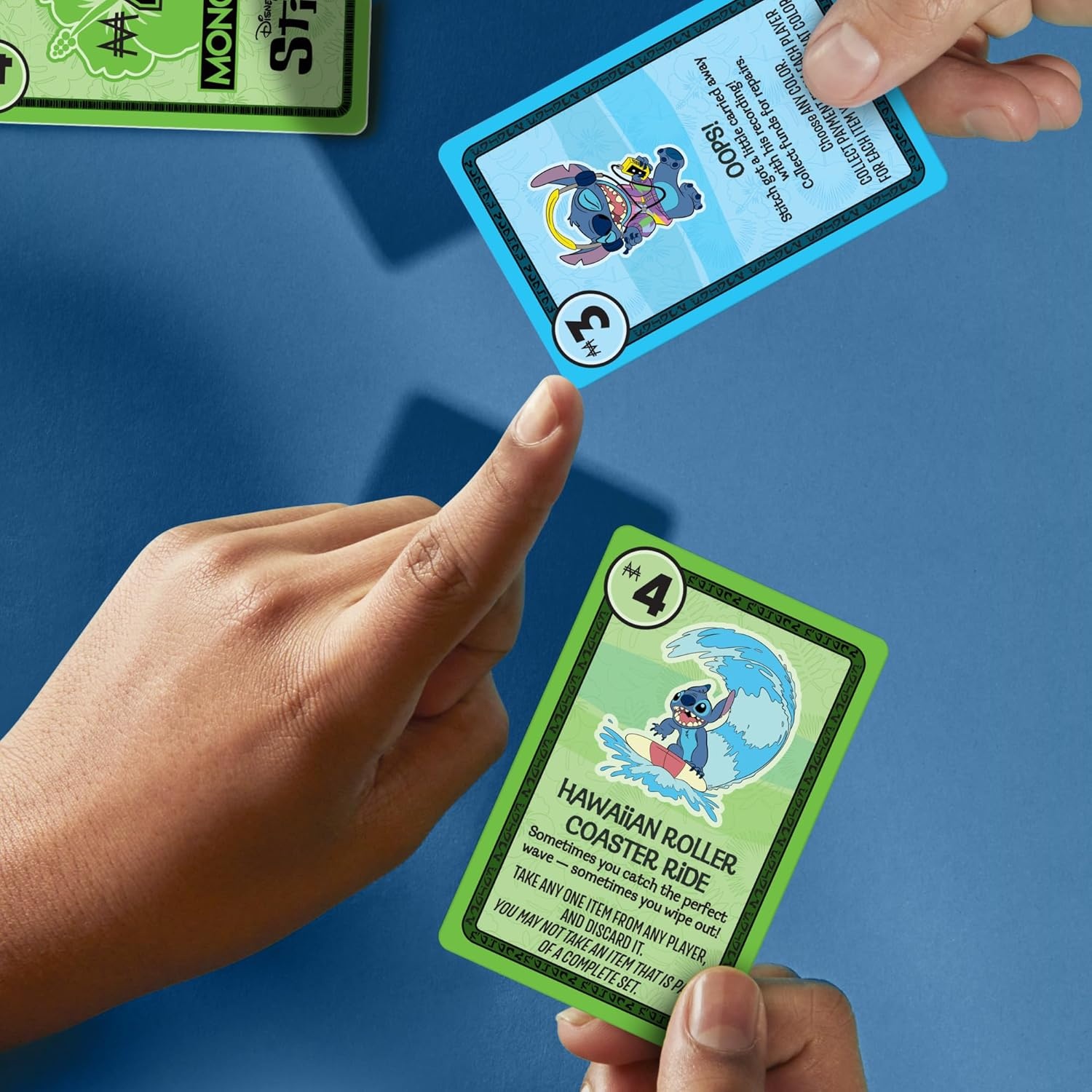 image:imageMonopoly Deal Disney Stitch Edition Card Game Based on Disneys Lilo amp Stitch Officially Licensed Disney Kids Games Ages 8 25 Players