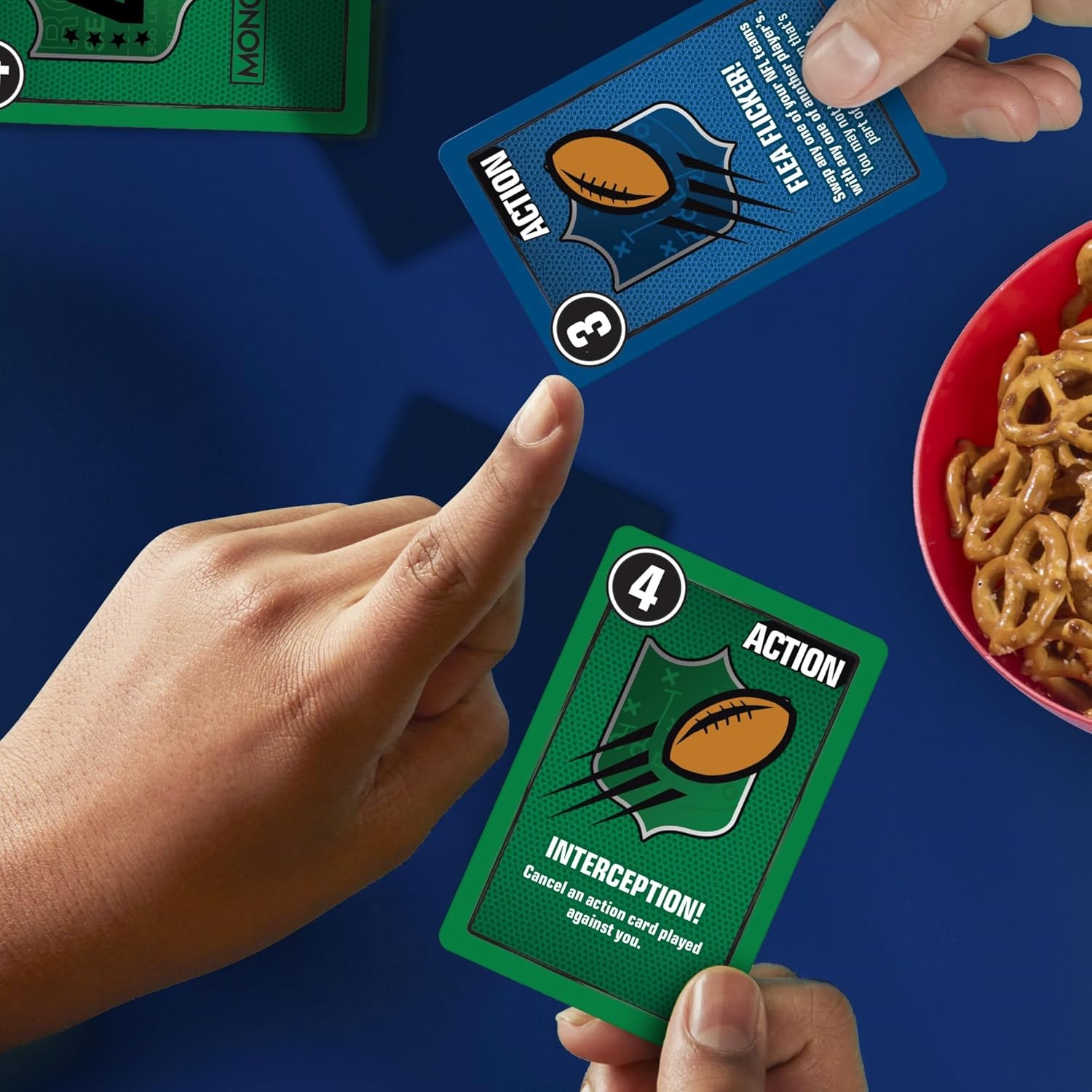 image:imageMonopoly Deal NFL Edition Game Officially Licensed NFL Card Game for Families and Kids Ages 8 25 Players 15 Mins Football Games