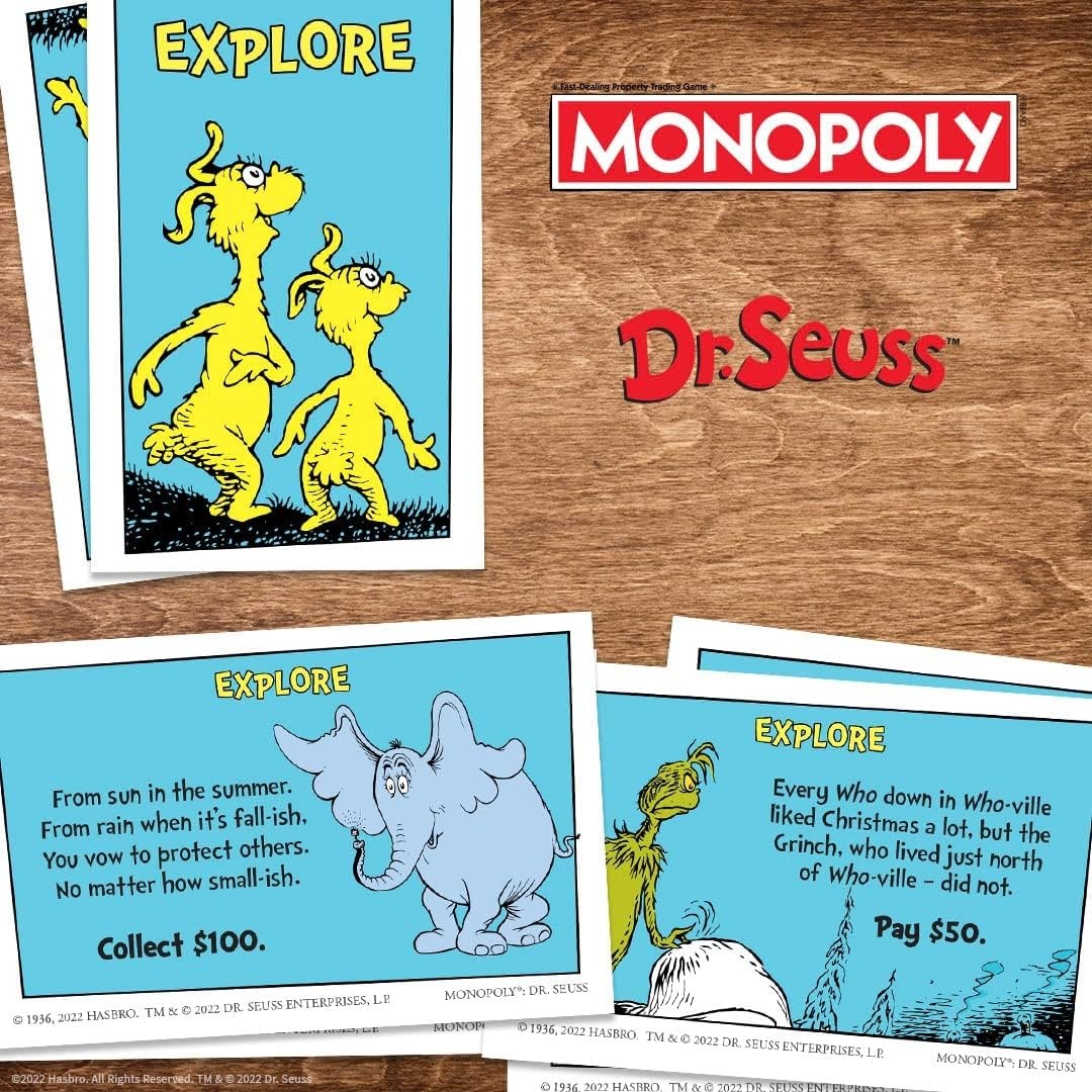 image:imageMonopoly Dr Seuss Buy Sell Trade Books Collectible Classic Monopoly Game Featuring Custom Game Board amp Artwork OfficiallyLicensed Game amp Merchandise