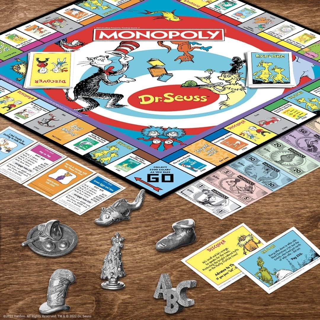 image:imageMonopoly Dr Seuss Buy Sell Trade Books Collectible Classic Monopoly Game Featuring Custom Game Board amp Artwork OfficiallyLicensed Game amp Merchandise