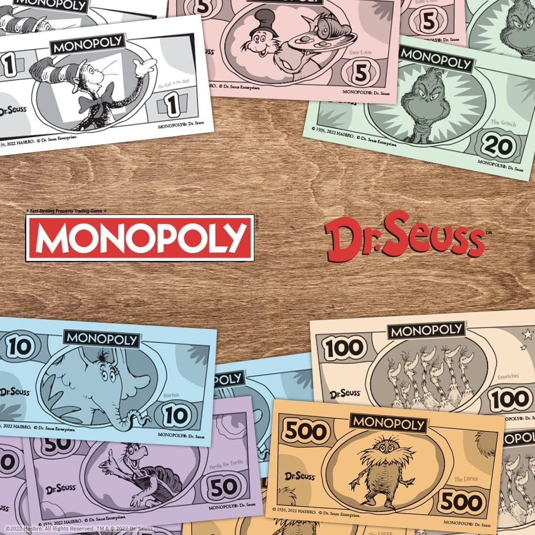 image:imageMonopoly Dr Seuss Buy Sell Trade Books Collectible Classic Monopoly Game Featuring Custom Game Board amp Artwork OfficiallyLicensed Game amp Merchandise