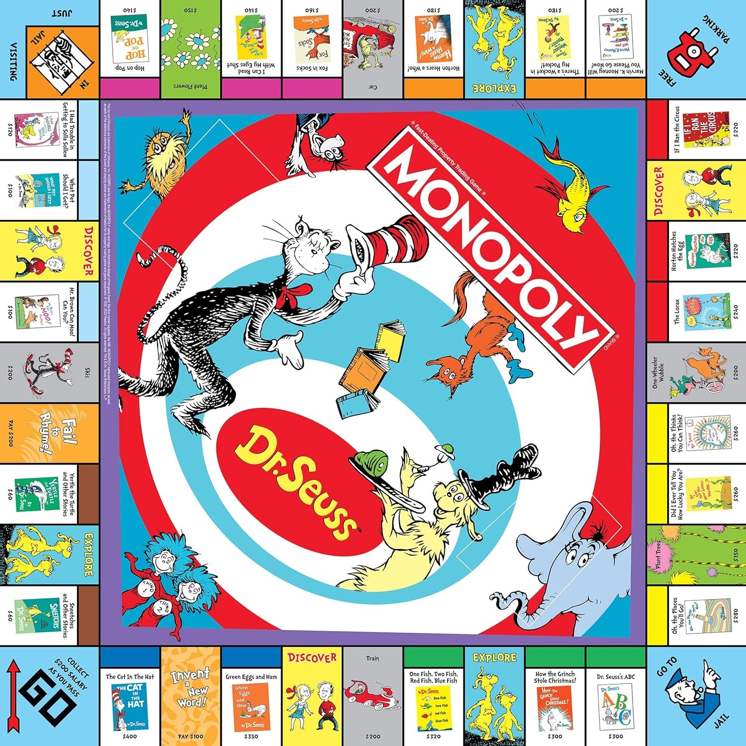 image:imageMonopoly Dr Seuss Buy Sell Trade Books Collectible Classic Monopoly Game Featuring Custom Game Board amp Artwork OfficiallyLicensed Game amp Merchandise