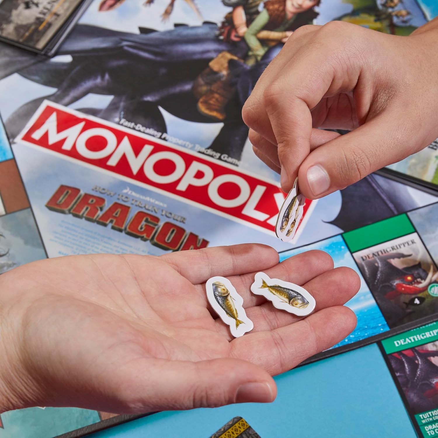 image:imageMonopoly DreamWorks How to Train Your Dragon Edition Board Game Ages 8 2 to 4 Players 45 Mins Fun Family Games for Kids Teens amp Adults Amazon Exclusive