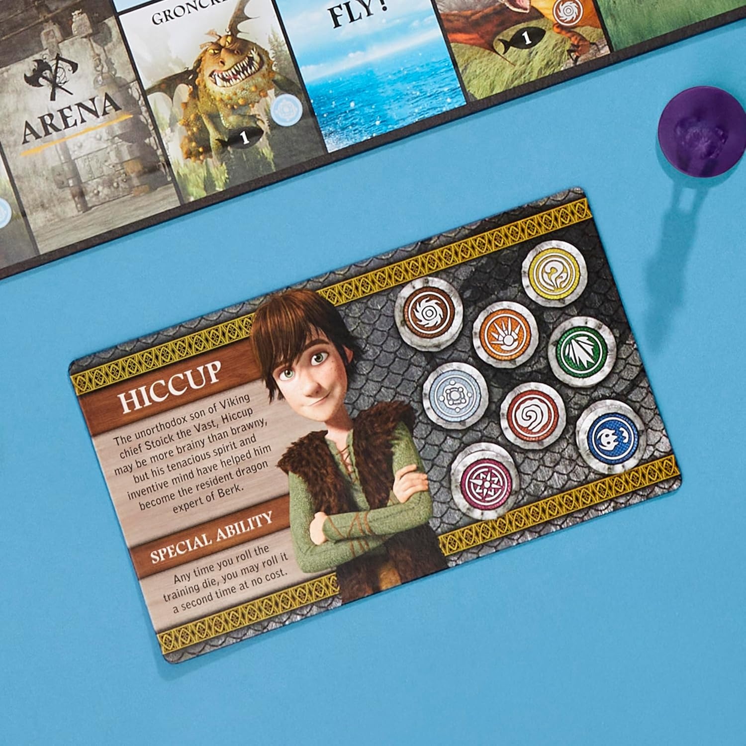 image:imageMonopoly DreamWorks How to Train Your Dragon Edition Board Game Ages 8 2 to 4 Players 45 Mins Fun Family Games for Kids Teens amp Adults Amazon Exclusive