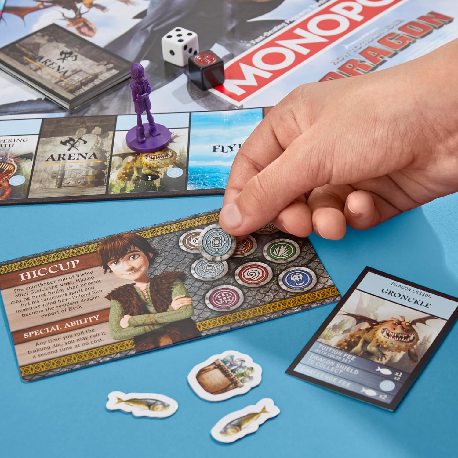 image:imageMonopoly DreamWorks How to Train Your Dragon Edition Board Game Ages 8 2 to 4 Players 45 Mins Fun Family Games for Kids Teens amp Adults Amazon Exclusive