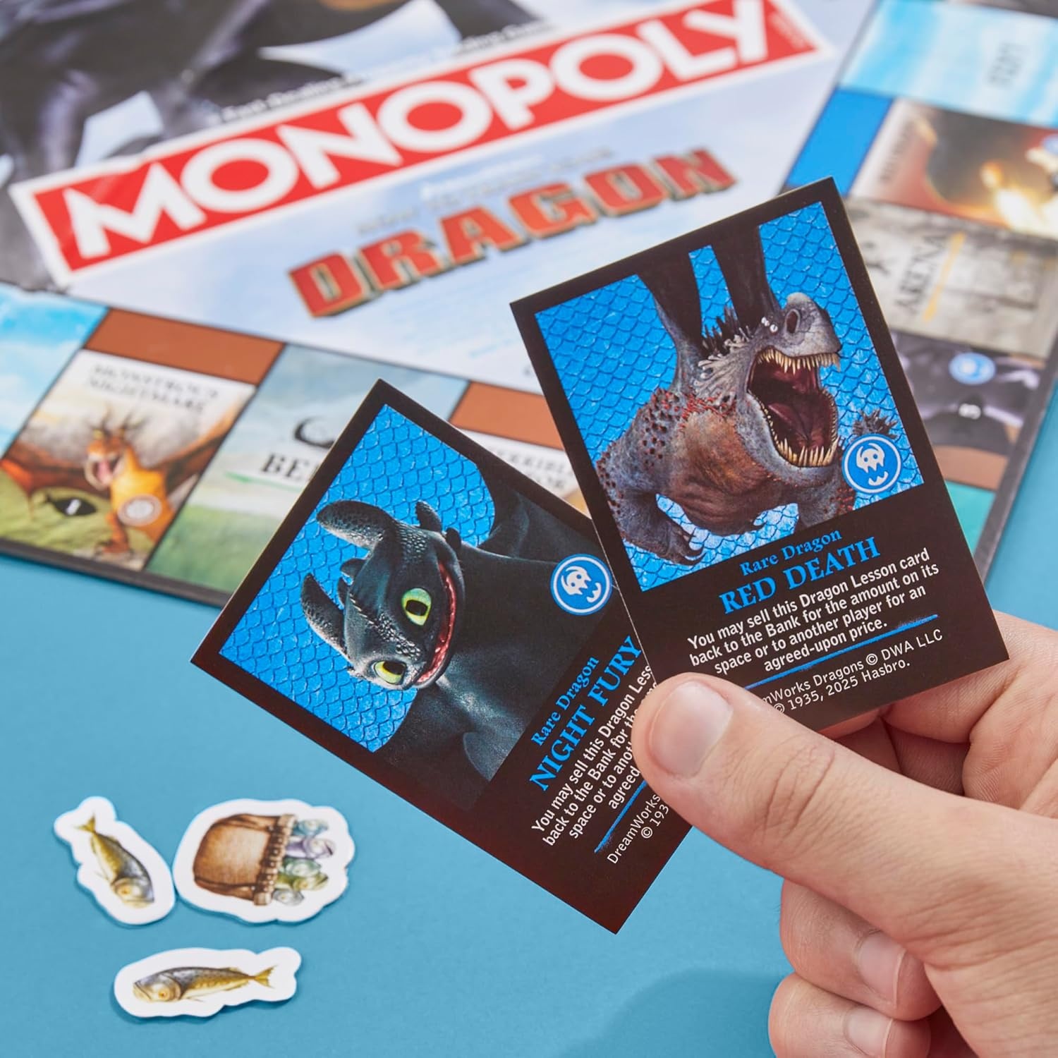 image:imageMonopoly DreamWorks How to Train Your Dragon Edition Board Game Ages 8 2 to 4 Players 45 Mins Fun Family Games for Kids Teens amp Adults Amazon Exclusive