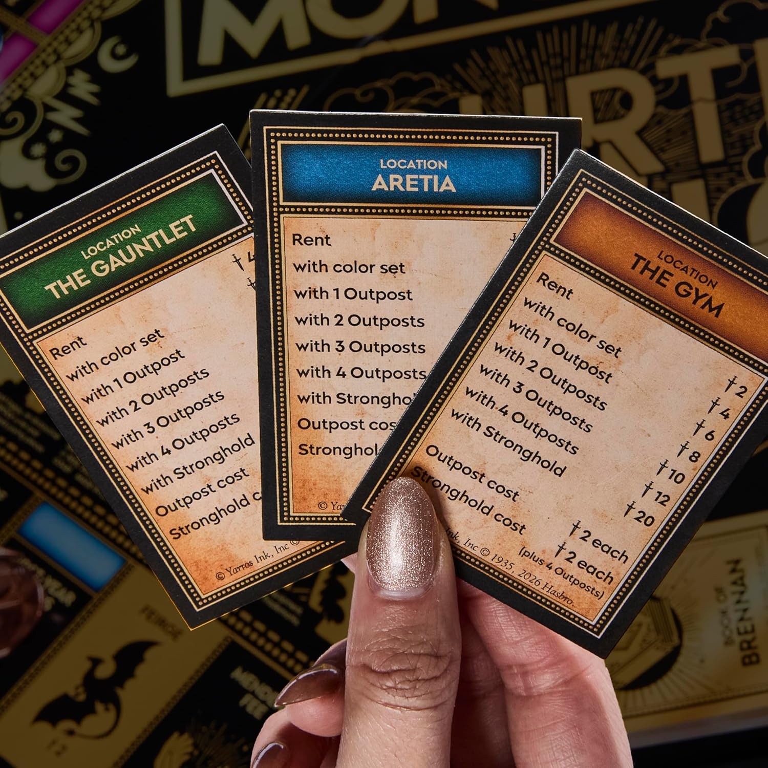 image:imageMonopoly Fourth Wing Edition Board Game for Adults Officially Licensed Game Inspired by the Empyrean Series Book 1 26 Players Ages 17