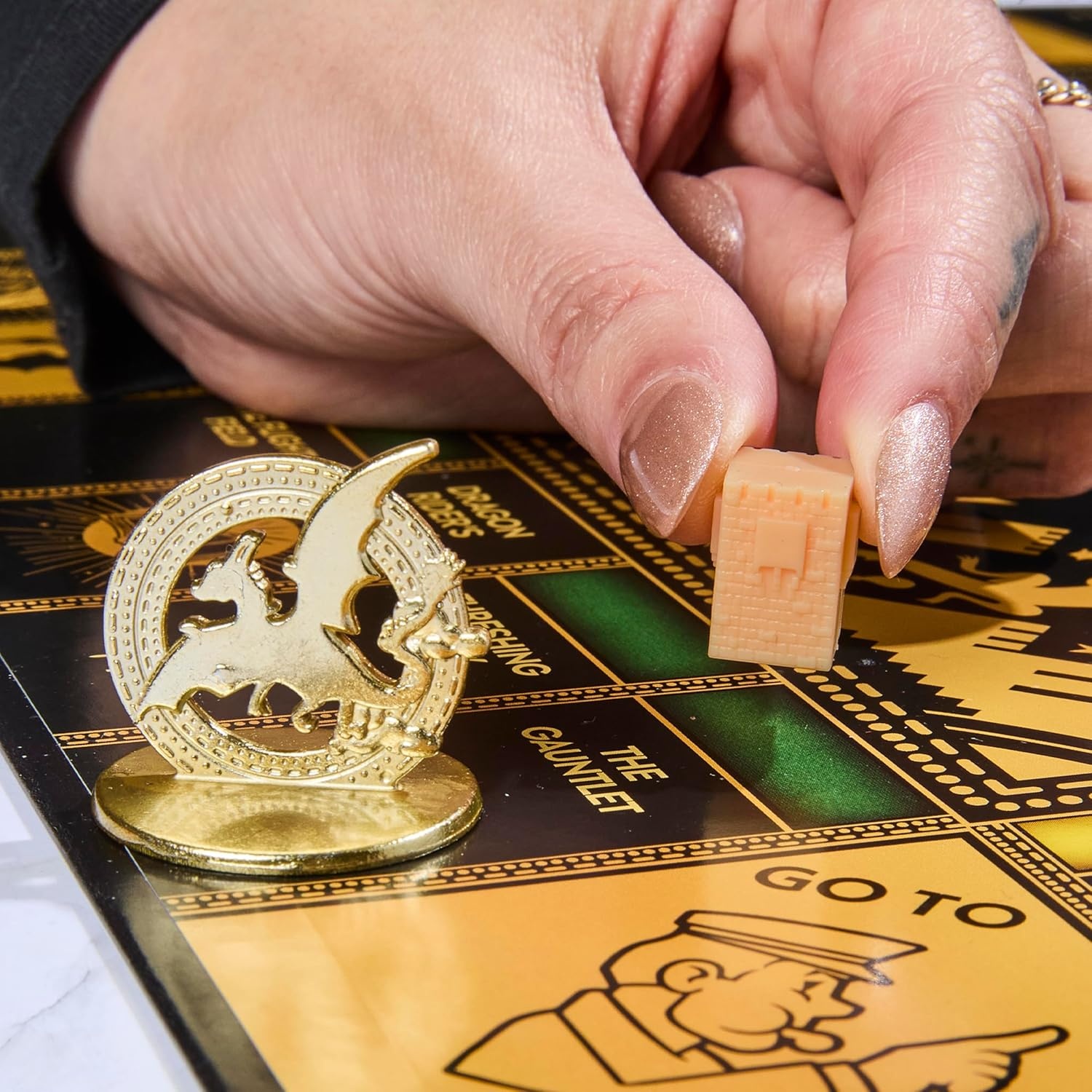 image:imageMonopoly Fourth Wing Edition Board Game for Adults Officially Licensed Game Inspired by the Empyrean Series Book 1 26 Players Ages 17