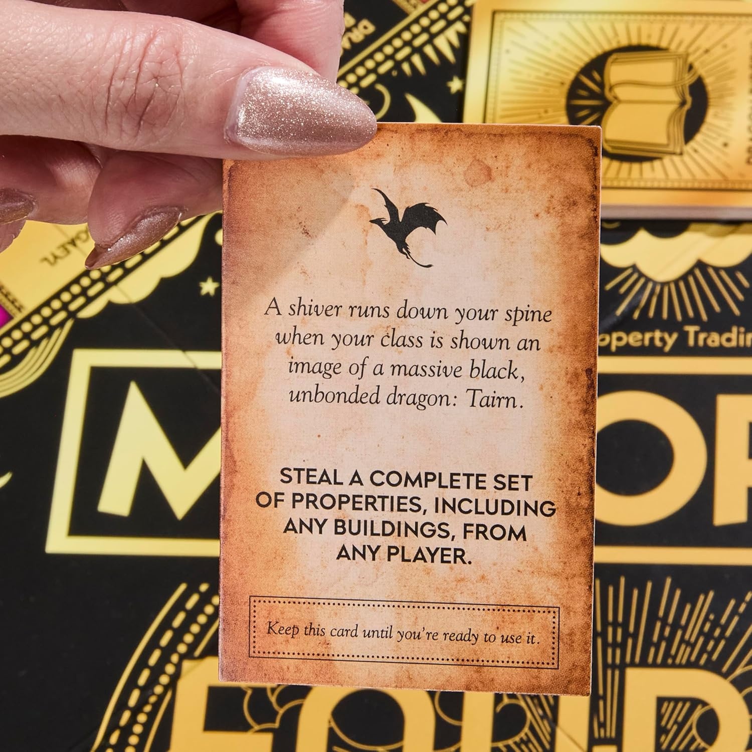 image:imageMonopoly Fourth Wing Edition Board Game for Adults Officially Licensed Game Inspired by the Empyrean Series Book 1 26 Players Ages 17