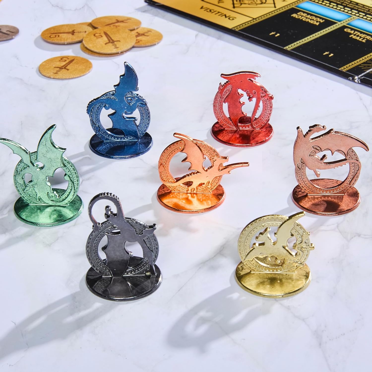 image:imageMonopoly Fourth Wing Edition Board Game for Adults Officially Licensed Game Inspired by the Empyrean Series Book 1 26 Players Ages 17