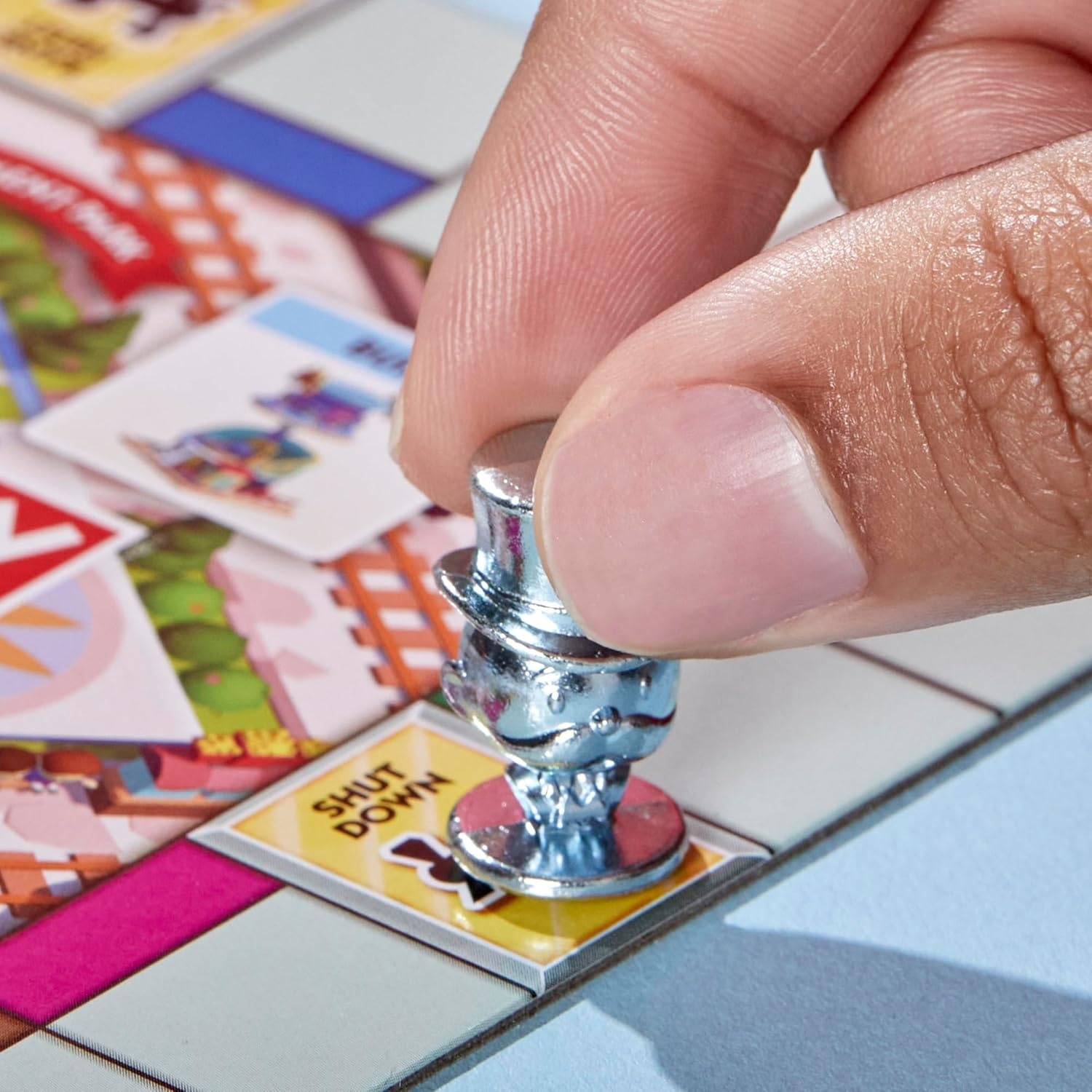 image:imageMonopoly GO Board Game Inspired by The Popular Mobile Board Game Ages 8 24 Players 15 Mins Family Games Travel Games for Kids and Adults