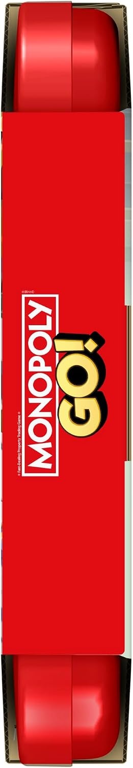 image:imageMonopoly GO Board Game Inspired by The Popular Mobile Board Game Ages 8 24 Players 15 Mins Family Games Travel Games for Kids and Adults