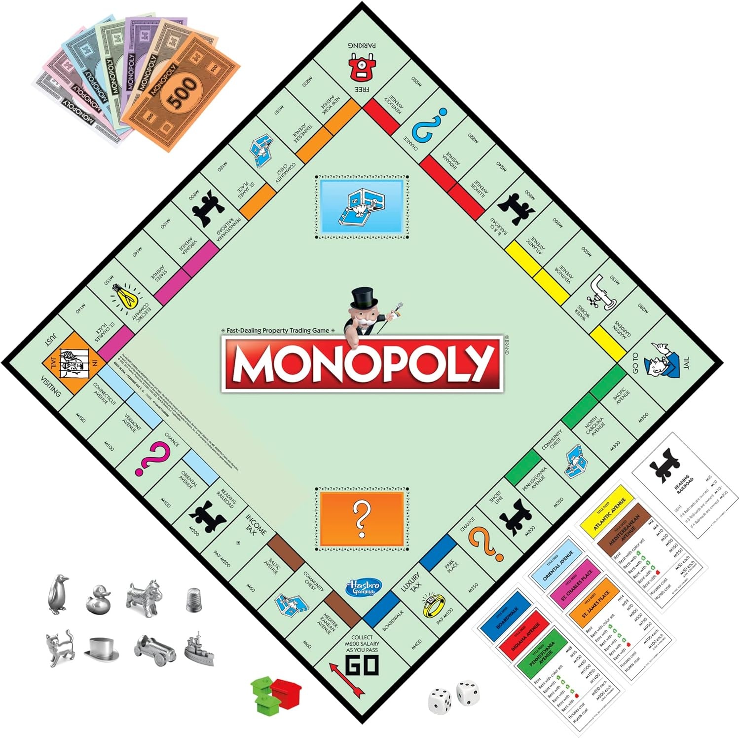 image:imageMonopoly Game Family Board Games for 2 to 6 Players amp Kids Ages 8 and Up Includes 8 Tokens Token Vote Edition1051 x 1575 x 01 Pack of 6