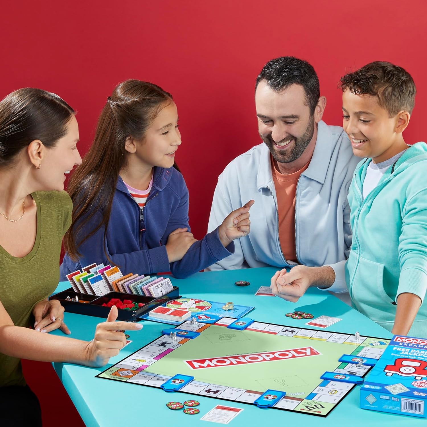 image:imageMonopoly Go to Jail Expansion Add More Fun to Classic Monopoly Game and Play Faster Ages 8 26 Players 40 Mins Family Board GamesFree Parking Expansion