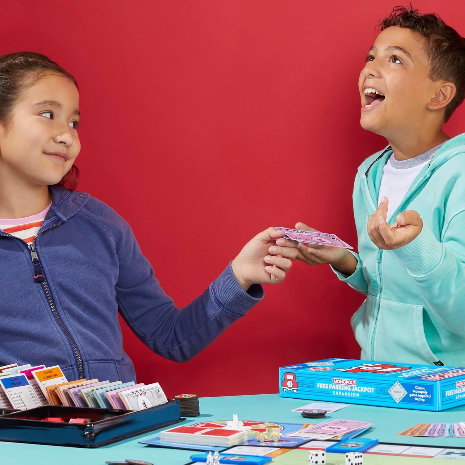 image:imageMonopoly Go to Jail Expansion Add More Fun to Classic Monopoly Game and Play Faster Ages 8 26 Players 40 Mins Family Board GamesFree Parking Expansion
