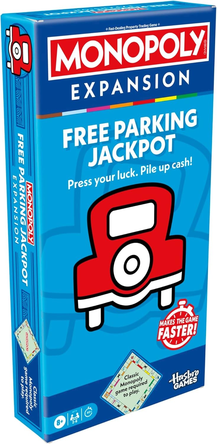 image:imageMonopoly Go to Jail Expansion Add More Fun to Classic Monopoly Game and Play Faster Ages 8 26 Players 40 Mins Family Board GamesFree Parking Expansion