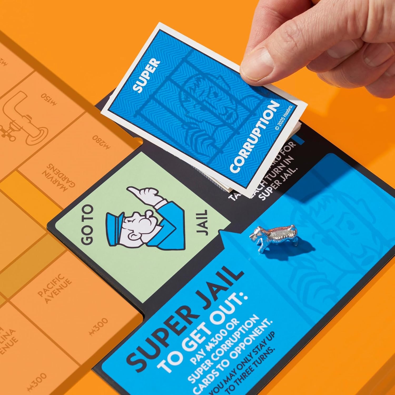 image:imageMonopoly Go to Jail Expansion Add More Fun to Classic Monopoly Game and Play Faster Ages 8 26 Players 40 Mins Family Board GamesGo to Jail Expansion