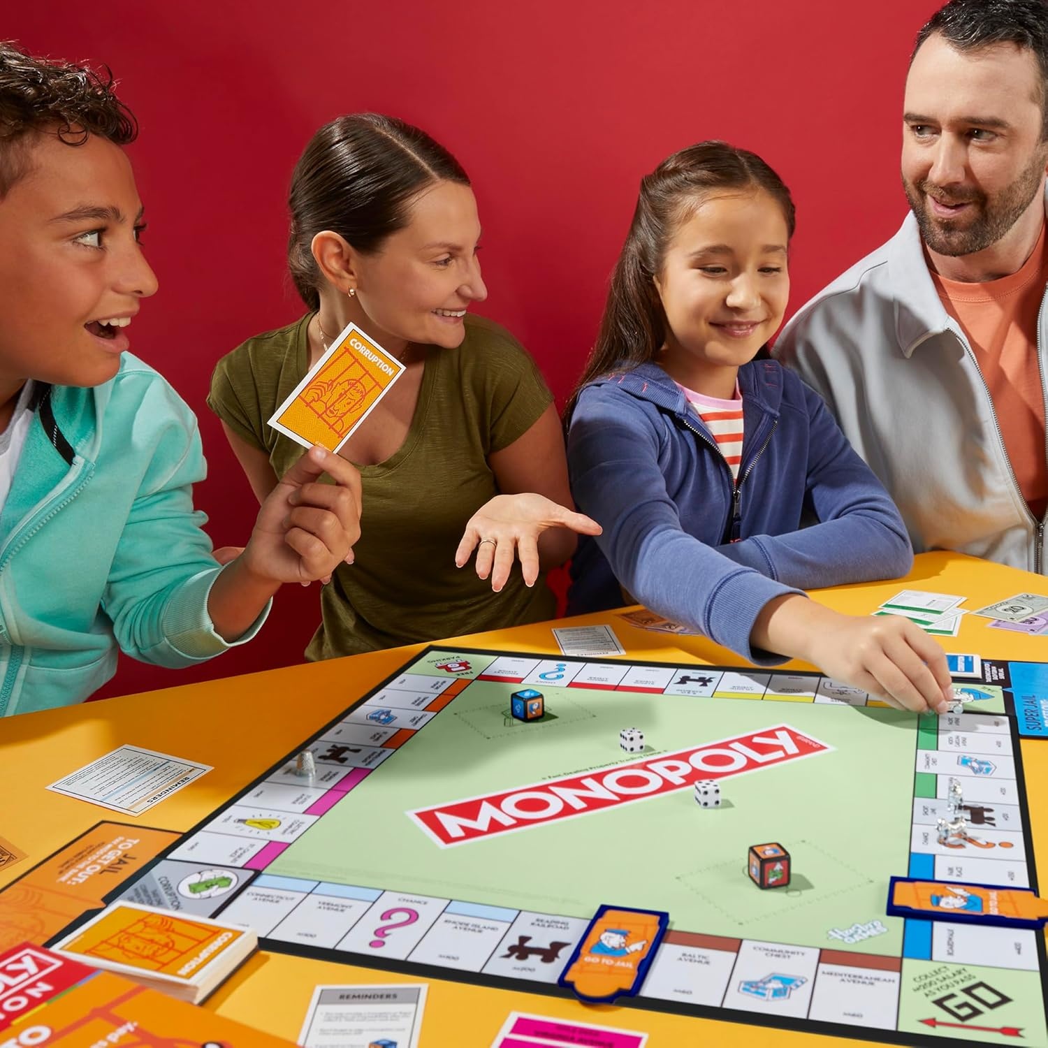 image:imageMonopoly Go to Jail Expansion Add More Fun to Classic Monopoly Game and Play Faster Ages 8 26 Players 40 Mins Family Board GamesGo to Jail Expansion