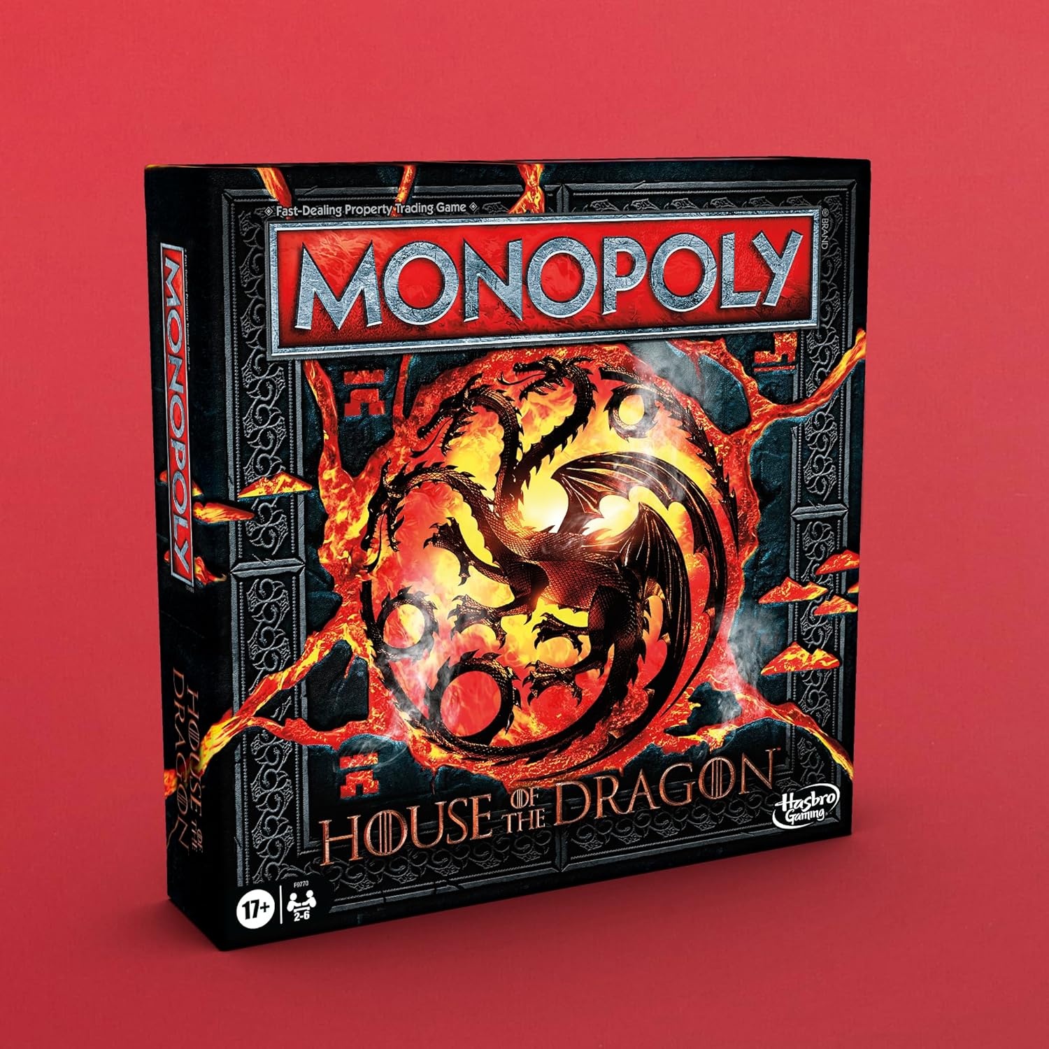 image:imageMonopoly House of the Dragon Edition Board Game Based on the Hit TV Series Ages 17 and Up 2 to 6 Players Strategy Games Amazon Exclusive