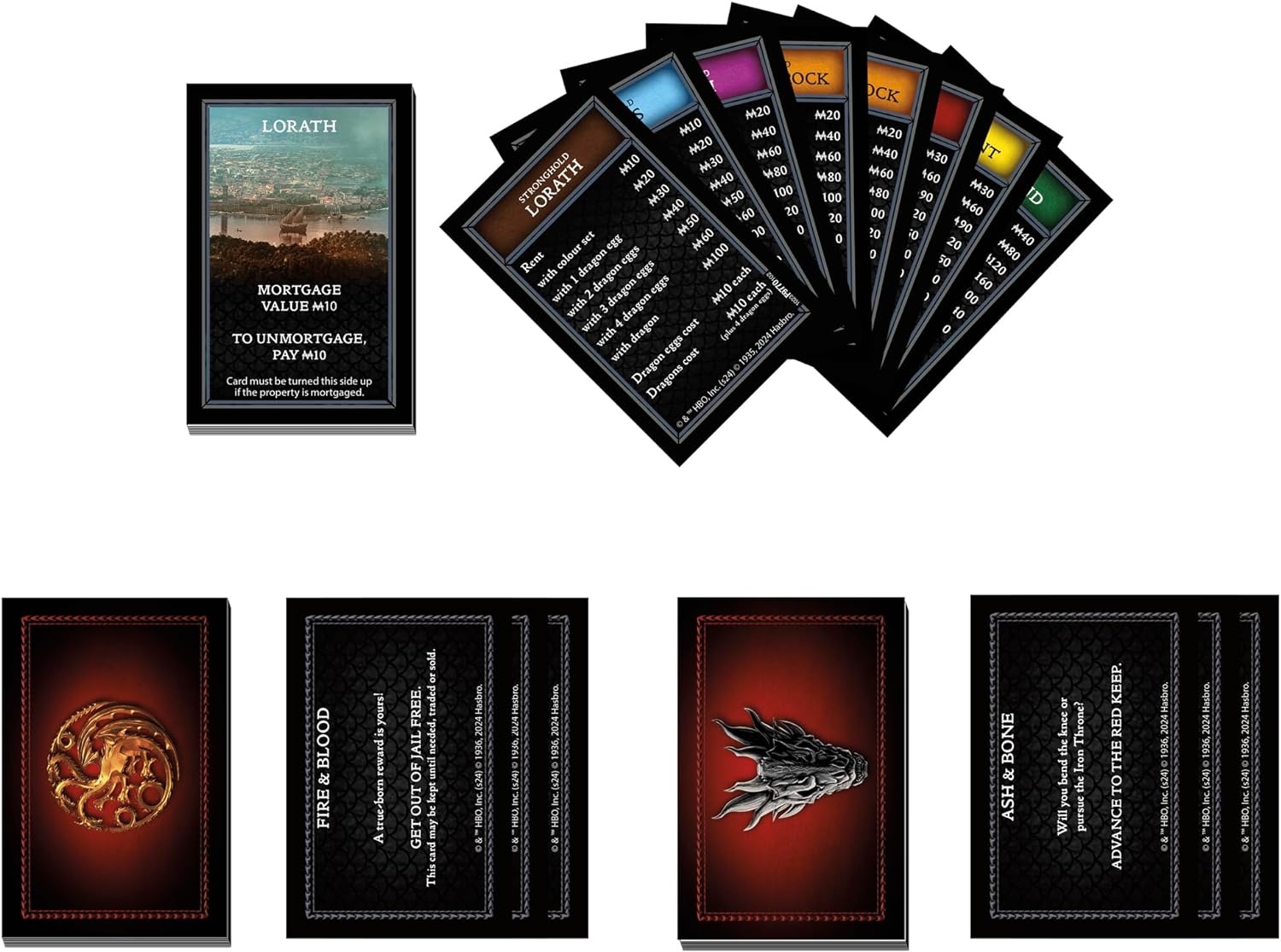 image:imageMonopoly House of the Dragon Edition Board Game Based on the Hit TV Series Ages 17 and Up 2 to 6 Players Strategy Games Amazon Exclusive