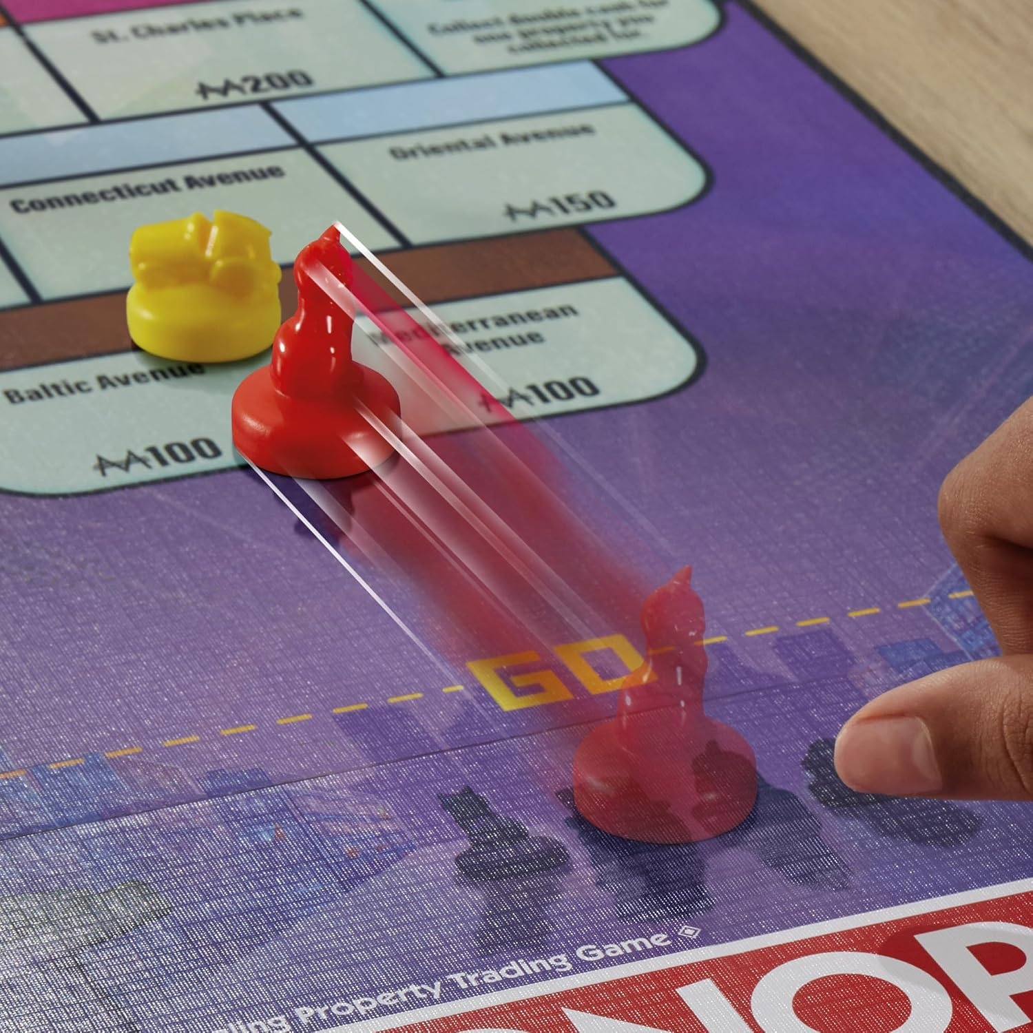 image:imageMonopoly Knockout Board Game 28 Players 20 Mins Average QuickPlaying Family Games for Kids Teens and Adults Ages 8