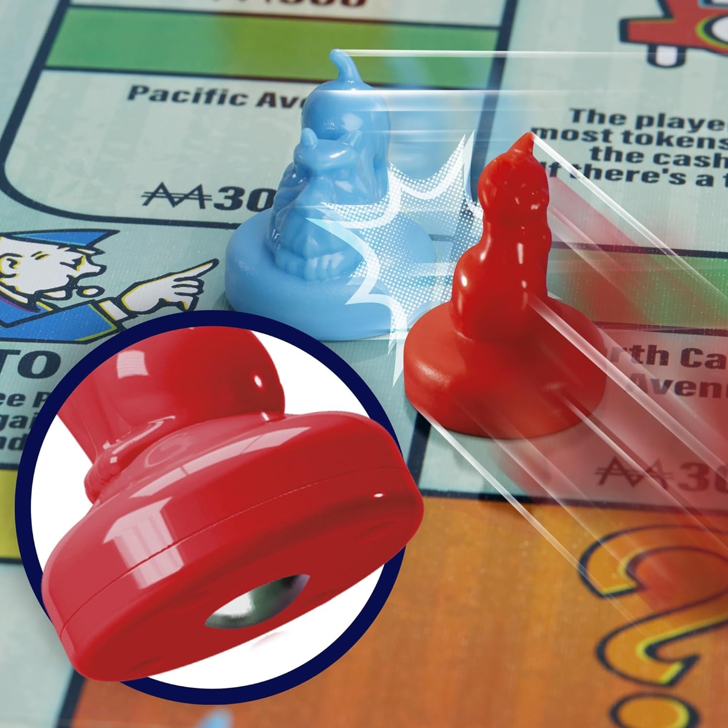 image:imageMonopoly Knockout Board Game 28 Players 20 Mins Average QuickPlaying Family Games for Kids Teens and Adults Ages 8