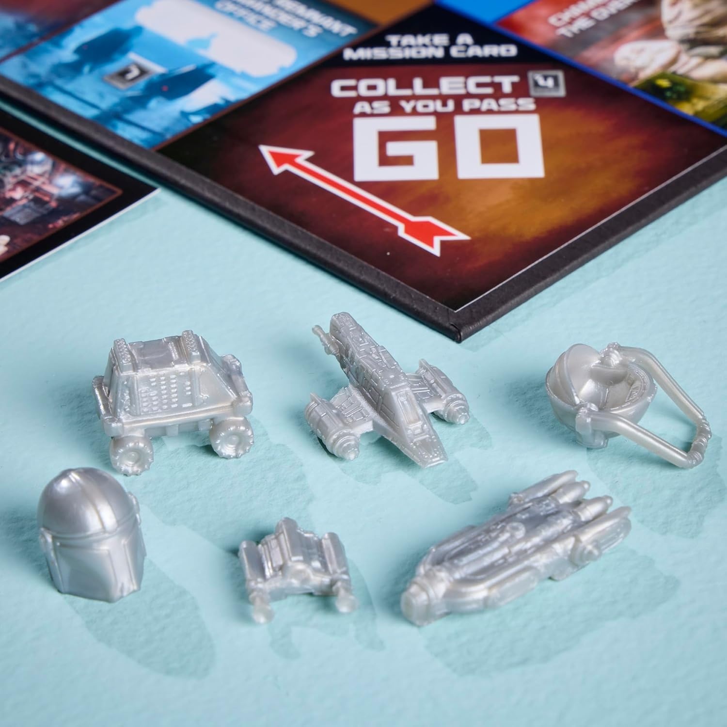 image:imageMonopoly Star Wars The Mandalorian and Grogu Edition Board Game Inspired by the Film Family Games for Kids and Adults 26 Players Ages 8