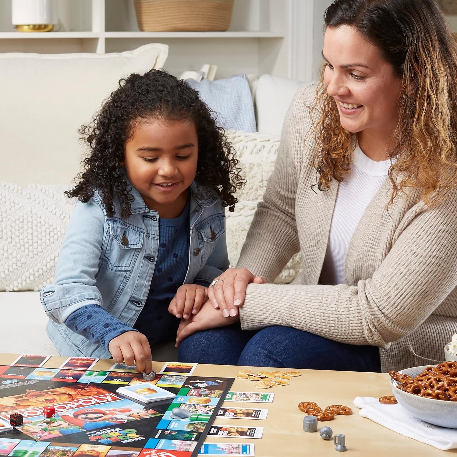 image:imageMonopoly The Super Mario Bros Movie Edition Kids Board Game Family Games for Super Mario Fans Ages 8 Amazon Exclusive
