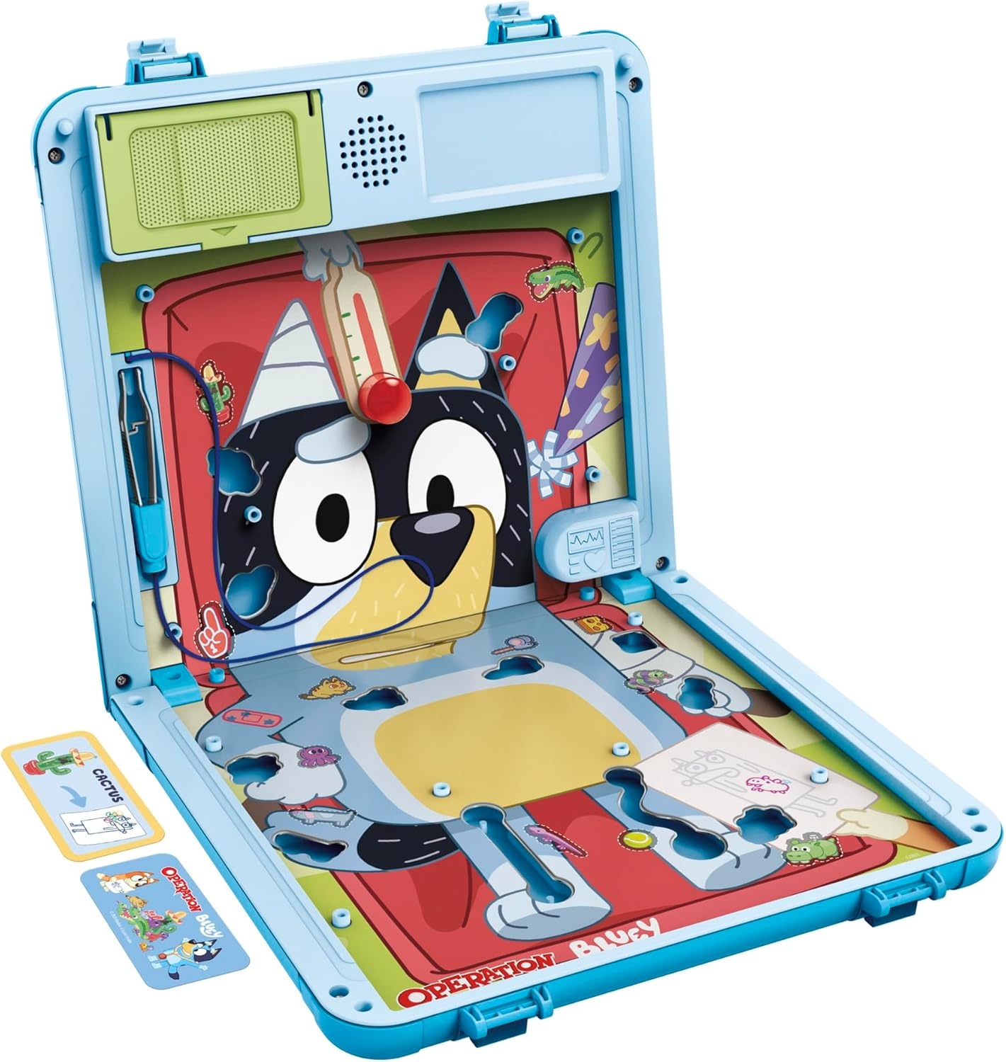 image:imageOperation Bluey Edition Board Game for Kids Electronic Talking Game with Allin1 Carrying Case 2 Ways to Play 1 Players 10 Mins Ages 6 Amazon Exclusive