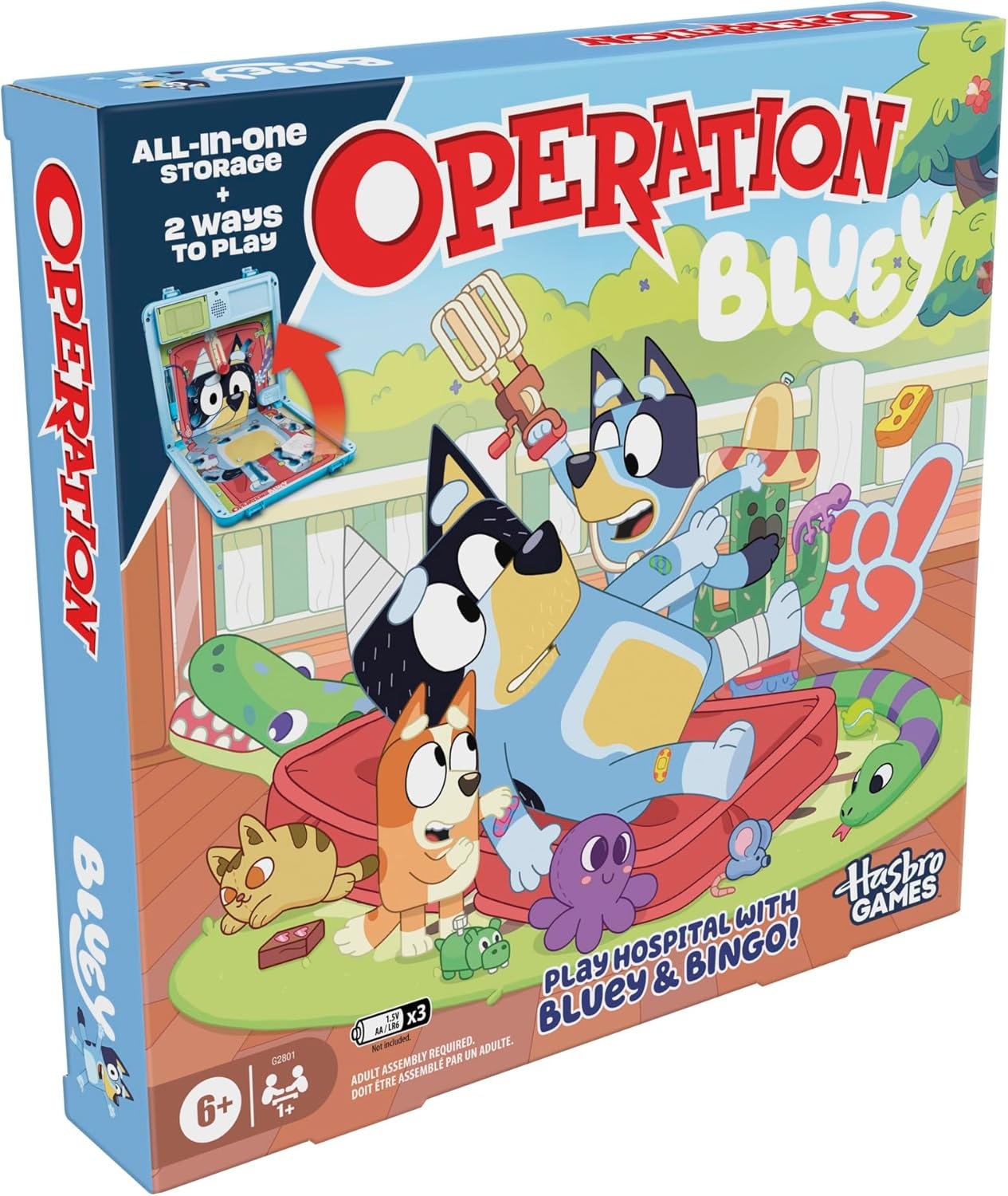 image:imageOperation Bluey Edition Board Game for Kids Electronic Talking Game with Allin1 Carrying Case 2 Ways to Play 1 Players 10 Mins Ages 6 Amazon Exclusive