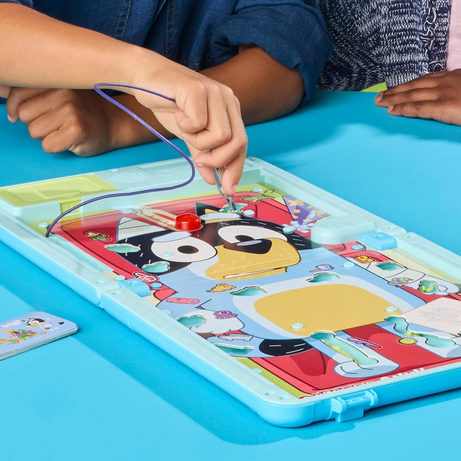 image:imageOperation Bluey Edition Board Game for Kids Electronic Talking Game with Allin1 Carrying Case 2 Ways to Play 1 Players 10 Mins Ages 6 Amazon Exclusive