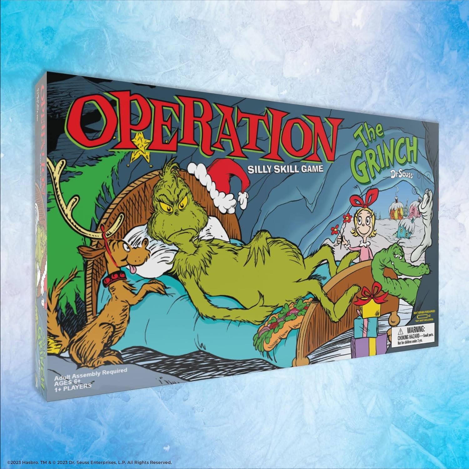image:imageOperation The Grinch Board Game Classic Dr Seuss Art amp Custom Funatomy Parts