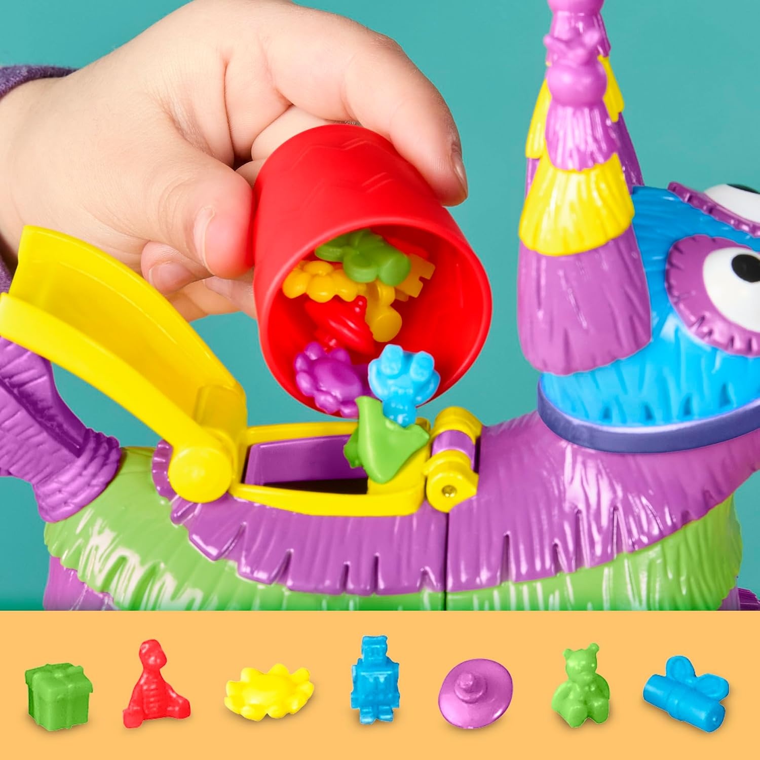 image:imagePop Pop Pinata Game Replayable Pinata Game with 30 Prizes Ages 4 and Up 2 to 4 Players 10 Mins Fun Board Games for Kids and Preschoolers Amazon Exclusive