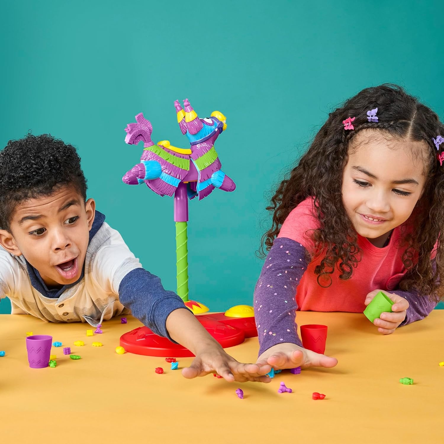 image:imagePop Pop Pinata Game Replayable Pinata Game with 30 Prizes Ages 4 and Up 2 to 4 Players 10 Mins Fun Board Games for Kids and Preschoolers Amazon Exclusive