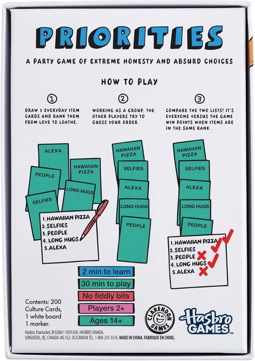image:imagePriorities Game A Party Game of Absurd Choices Hilarious Card Games for Adults and Teens Ages 14 2 Players 30 Mins