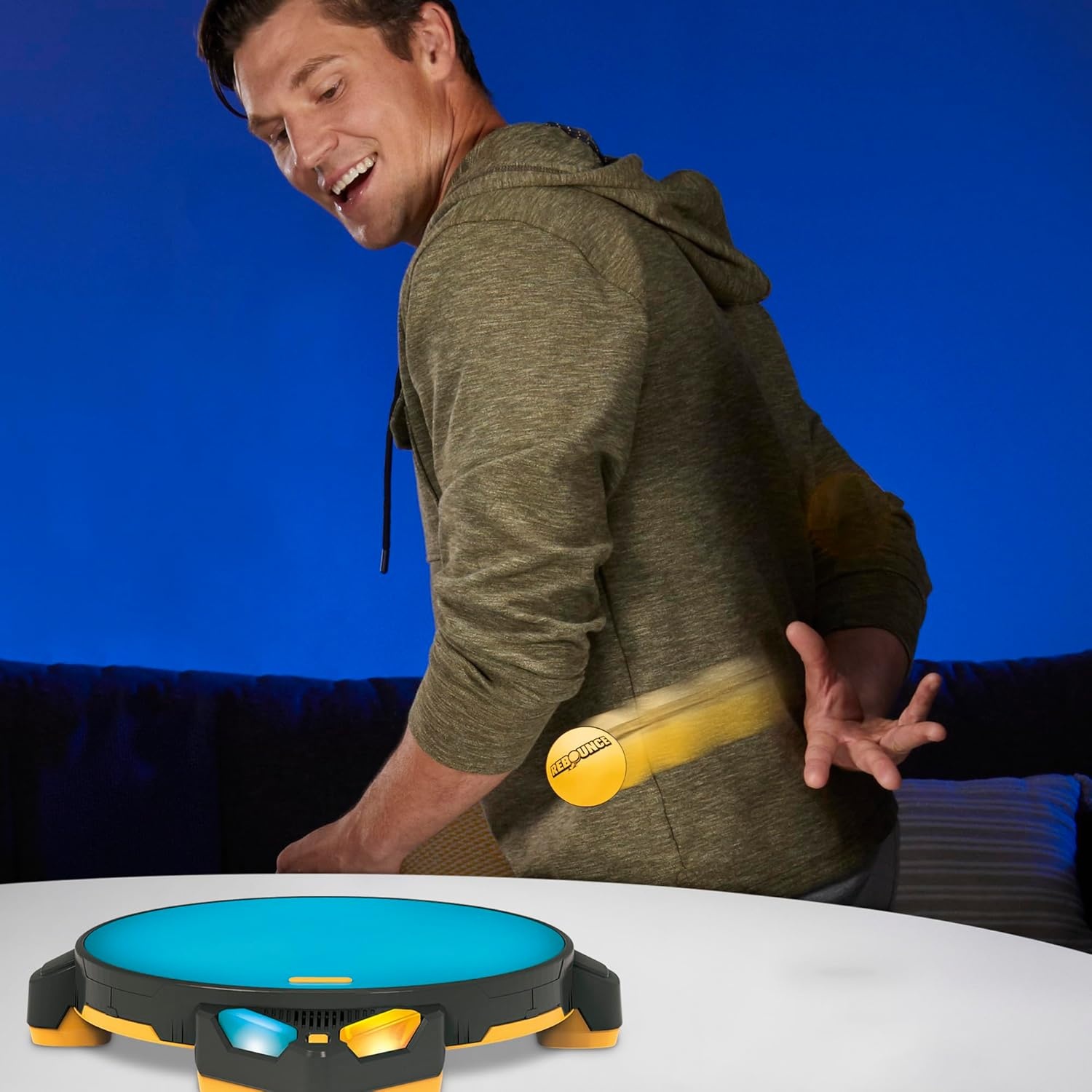 image:imageRebounce Game Indoor and Outdoor Electronic Action Game for Kids Teens and Adults Ages 8 2 to 6 Players 10 Mins Family Travel Games