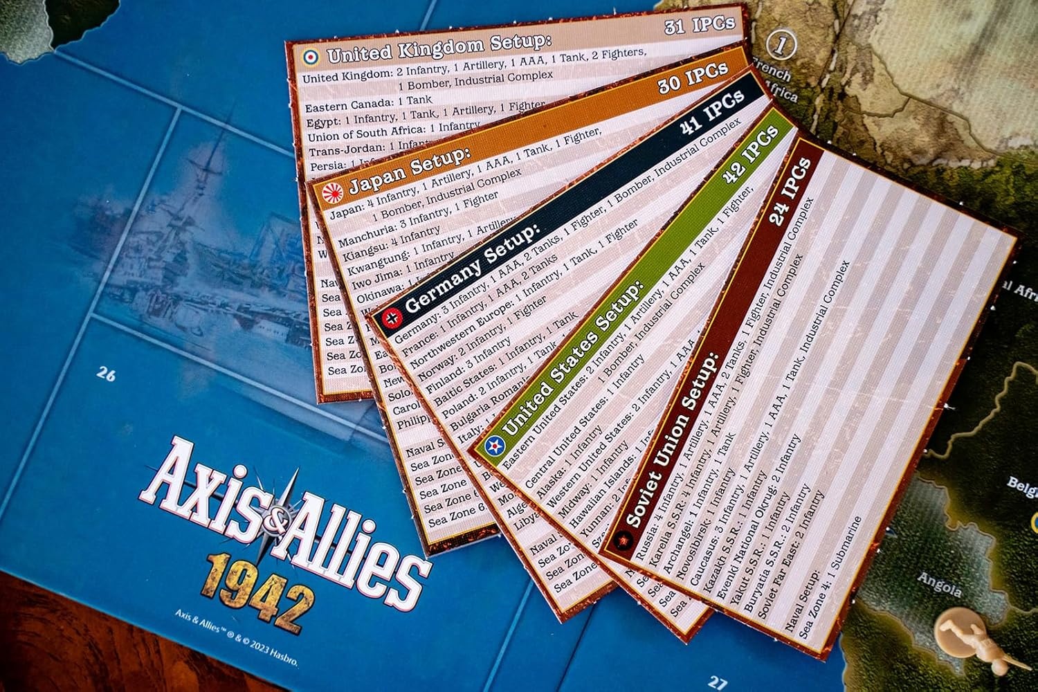 image:imageRenegade Game Studios Axis amp Allies 1942 Second Edition WWII Strategy Board Game 25 Players Ages 12