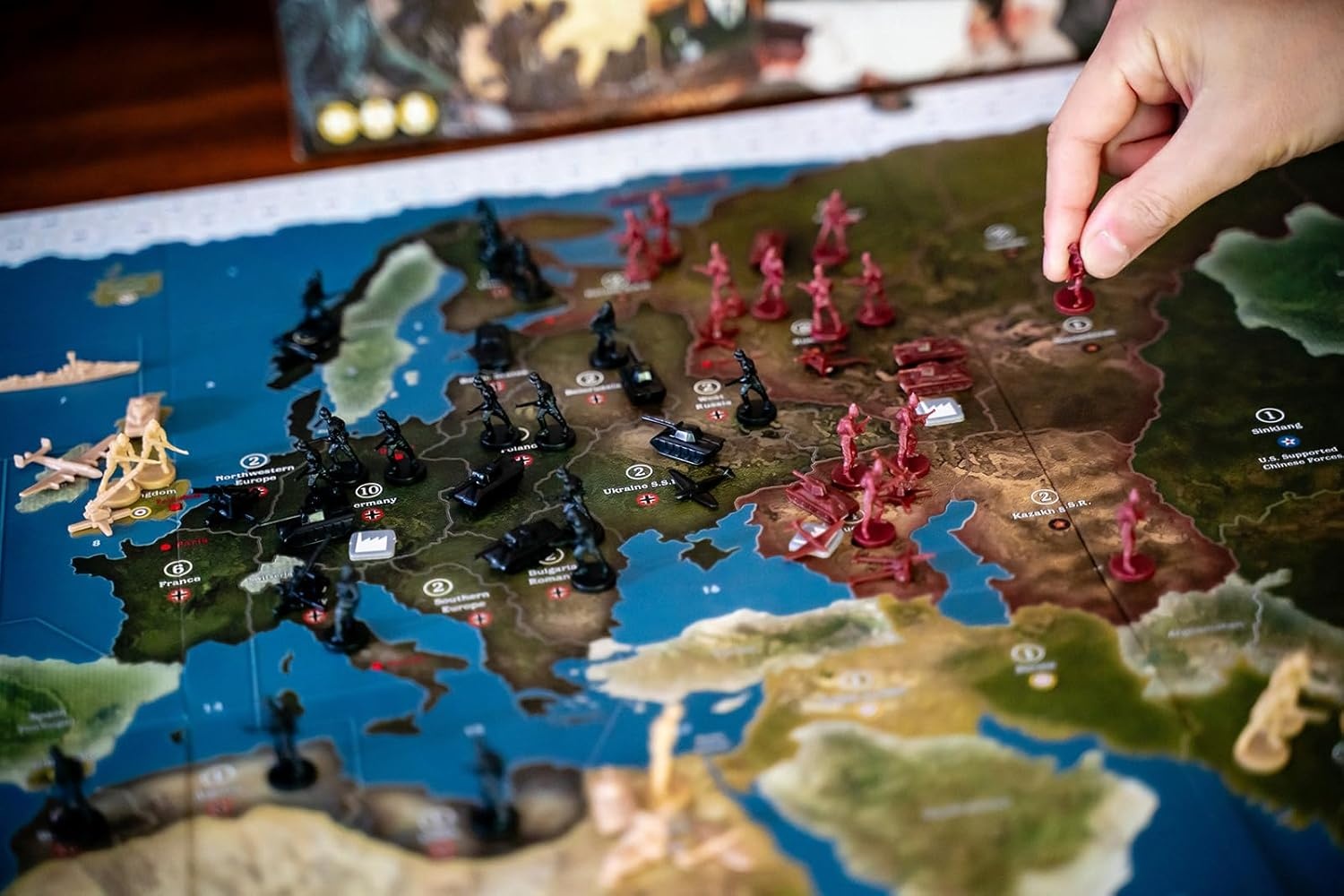 image:imageRenegade Game Studios Axis amp Allies 1942 Second Edition WWII Strategy Board Game 25 Players Ages 12