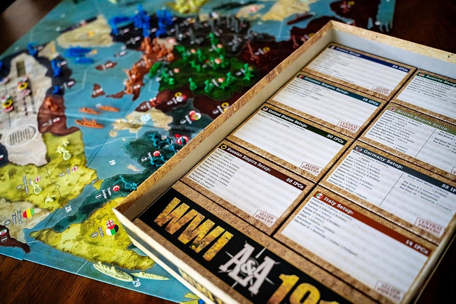 image:imageRenegade Game Studios Axis amp Allies WWI 1914 Board Game Strategy Multiplayer War Game for 28 Players