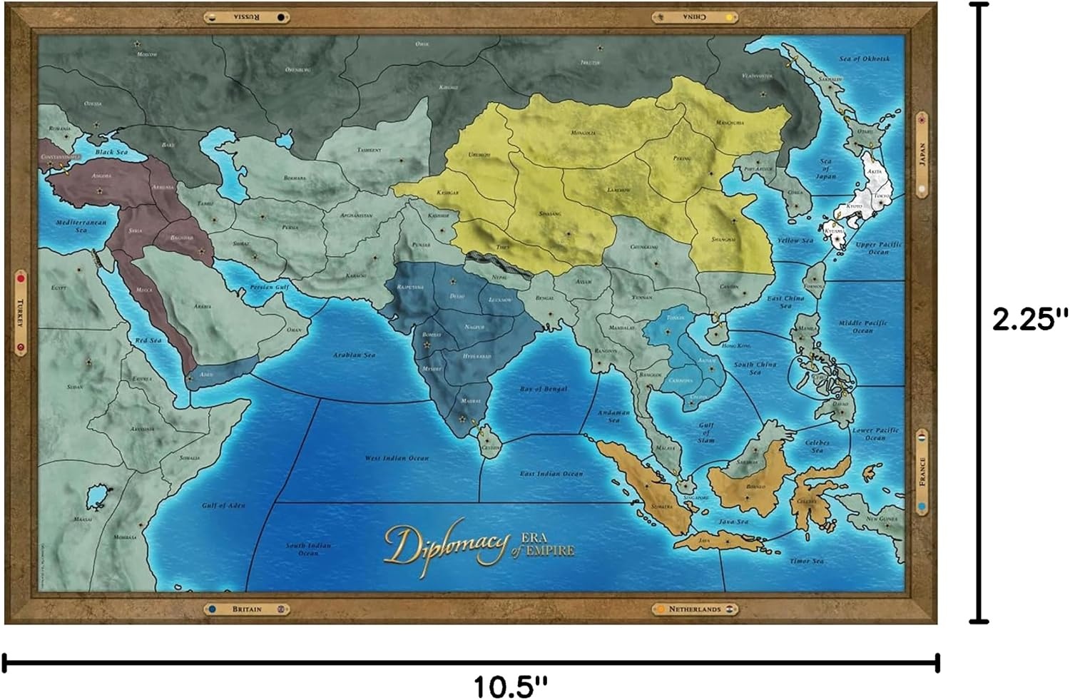 image:imageRenegade Game Studios Diplomacy Era of Empire Strategy Board Game Ottoman Empire Negotiation Game for 27 Players