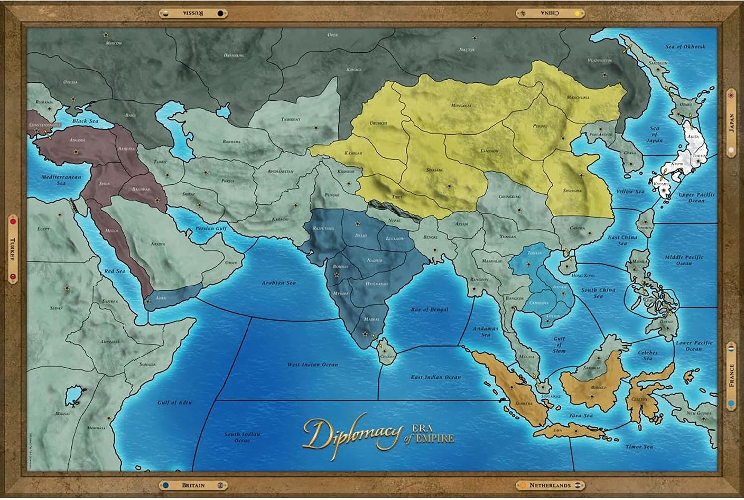 image:imageRenegade Game Studios Diplomacy Era of Empire Strategy Board Game Ottoman Empire Negotiation Game for 27 Players