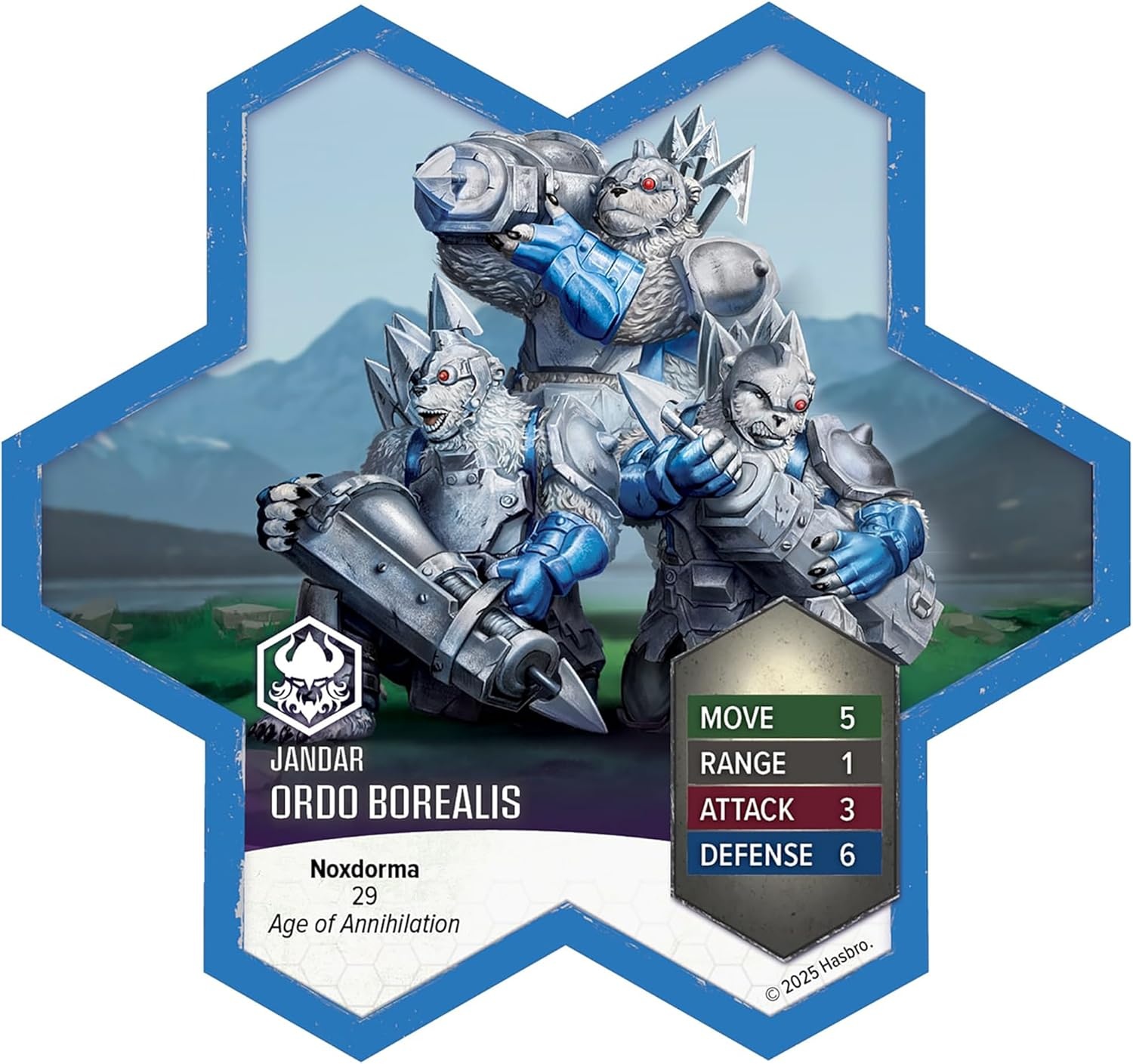 image:imageRenegade Game Studios Heroscape Age of Annihilation Knight Primus Adelbern amp Ordo Borealis Army Expansion Board Game