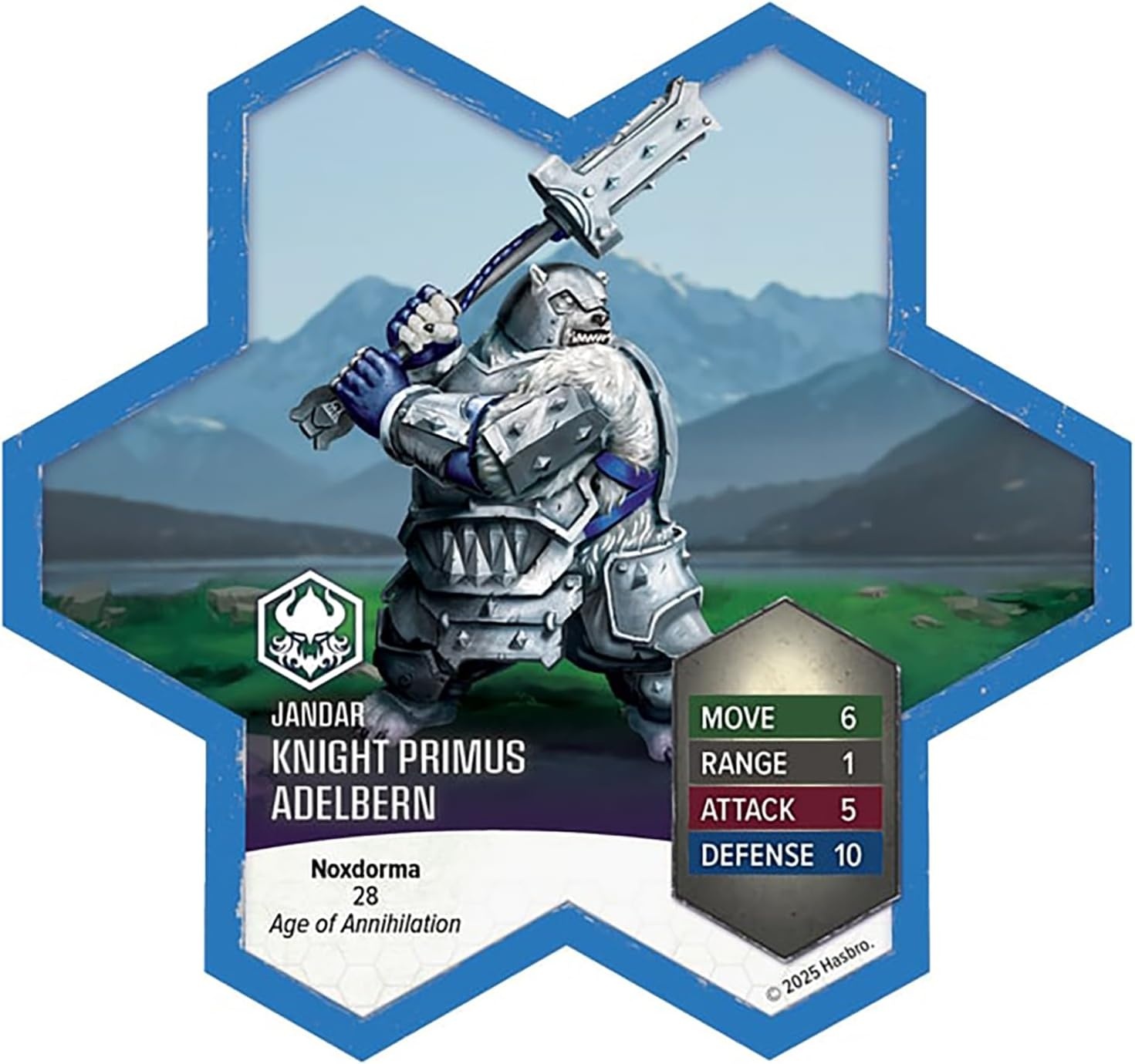 image:imageRenegade Game Studios Heroscape Age of Annihilation Knight Primus Adelbern amp Ordo Borealis Army Expansion Board Game