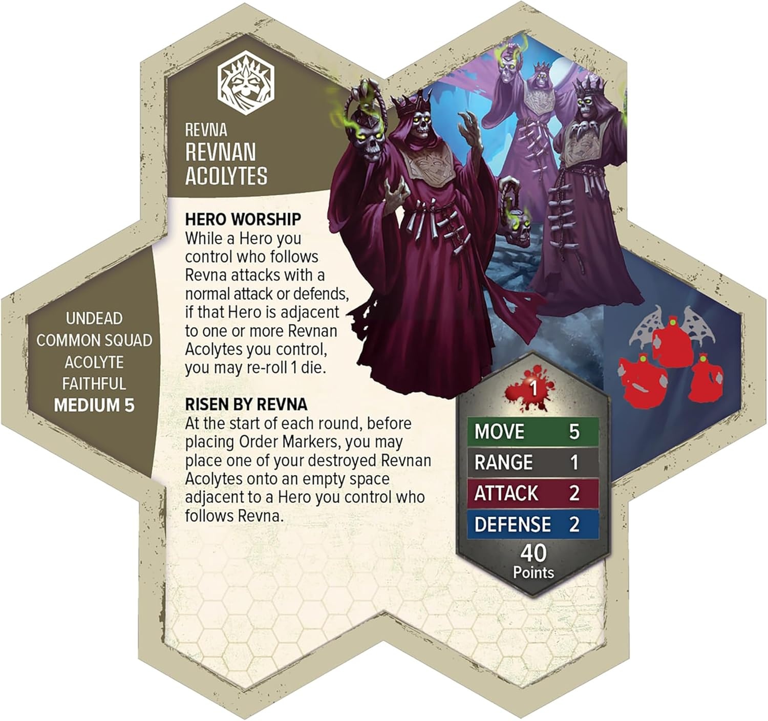 image:imageRenegade Game Studios Heroscape Age of Annihilation Revnan Acolytes amp Grave Grim Army Expansion Pack